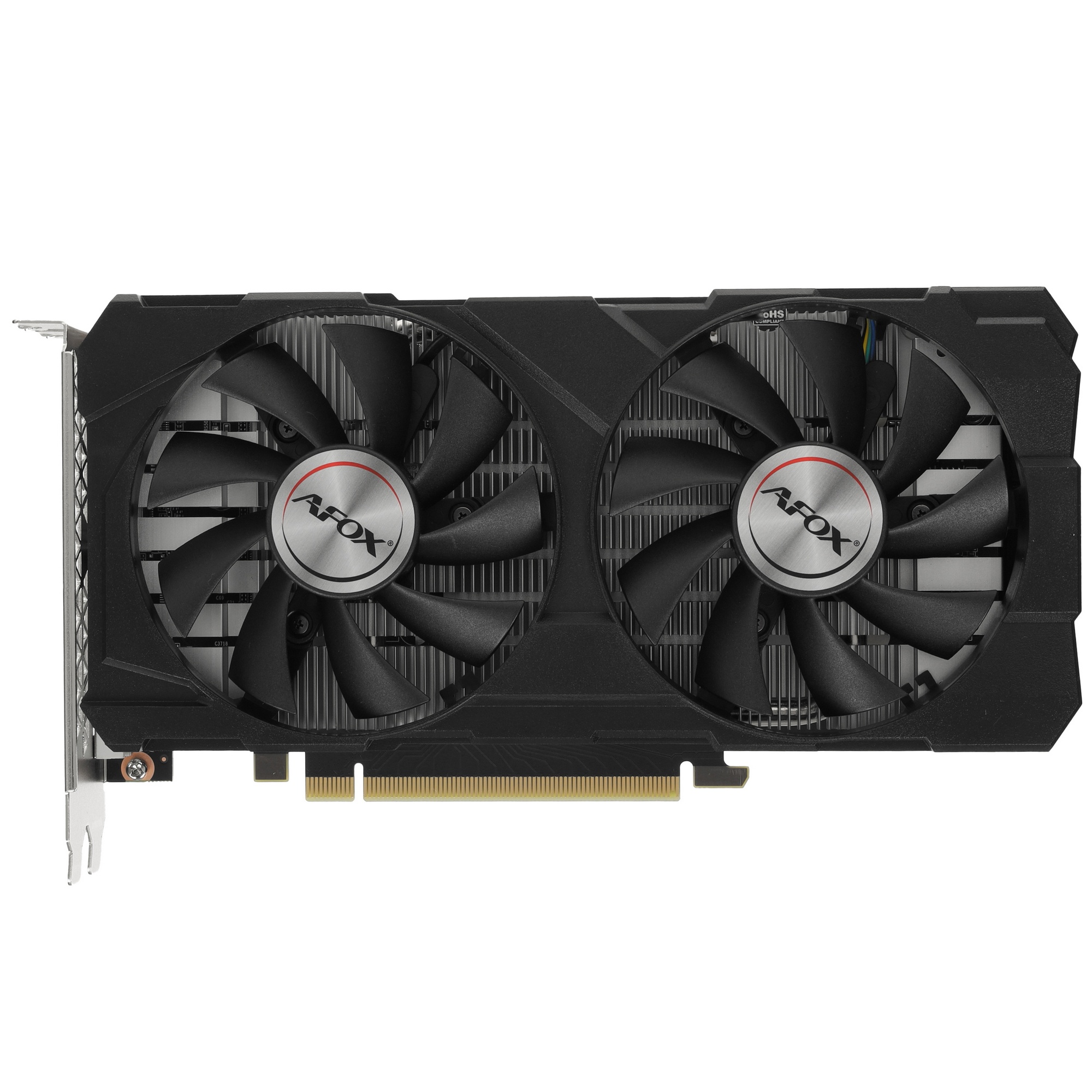 Видеокарта Afox Geforce GTX 1660 TI 6GB GDDR6 192BIT DP DVI HDMI ATX DUAL FAN RETAIL PACK AF1660TI-6