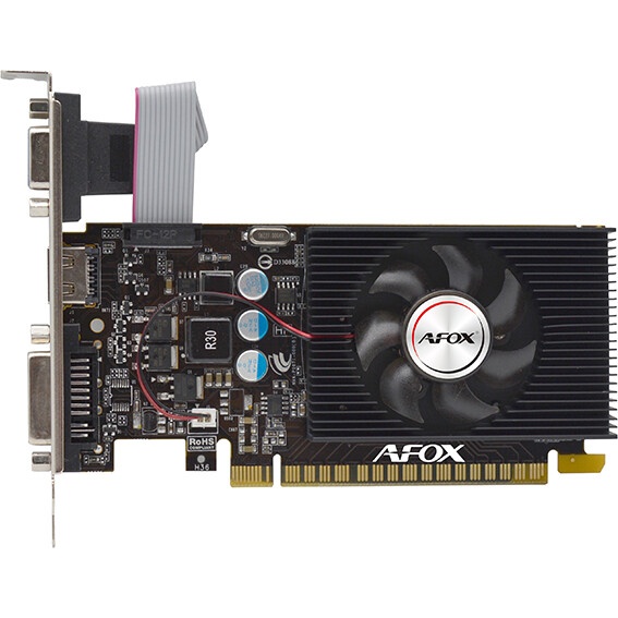Видеокарта AFOX Geforce GT730 1GB DDR3 128Bit DVI HDMI VGA LP Single Fan