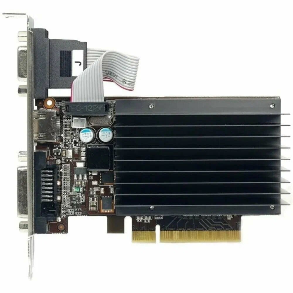Видеокарта AFOX Geforce GT730 1GB DDR3 128Bit DVI HDMI VGA LP Single Fan