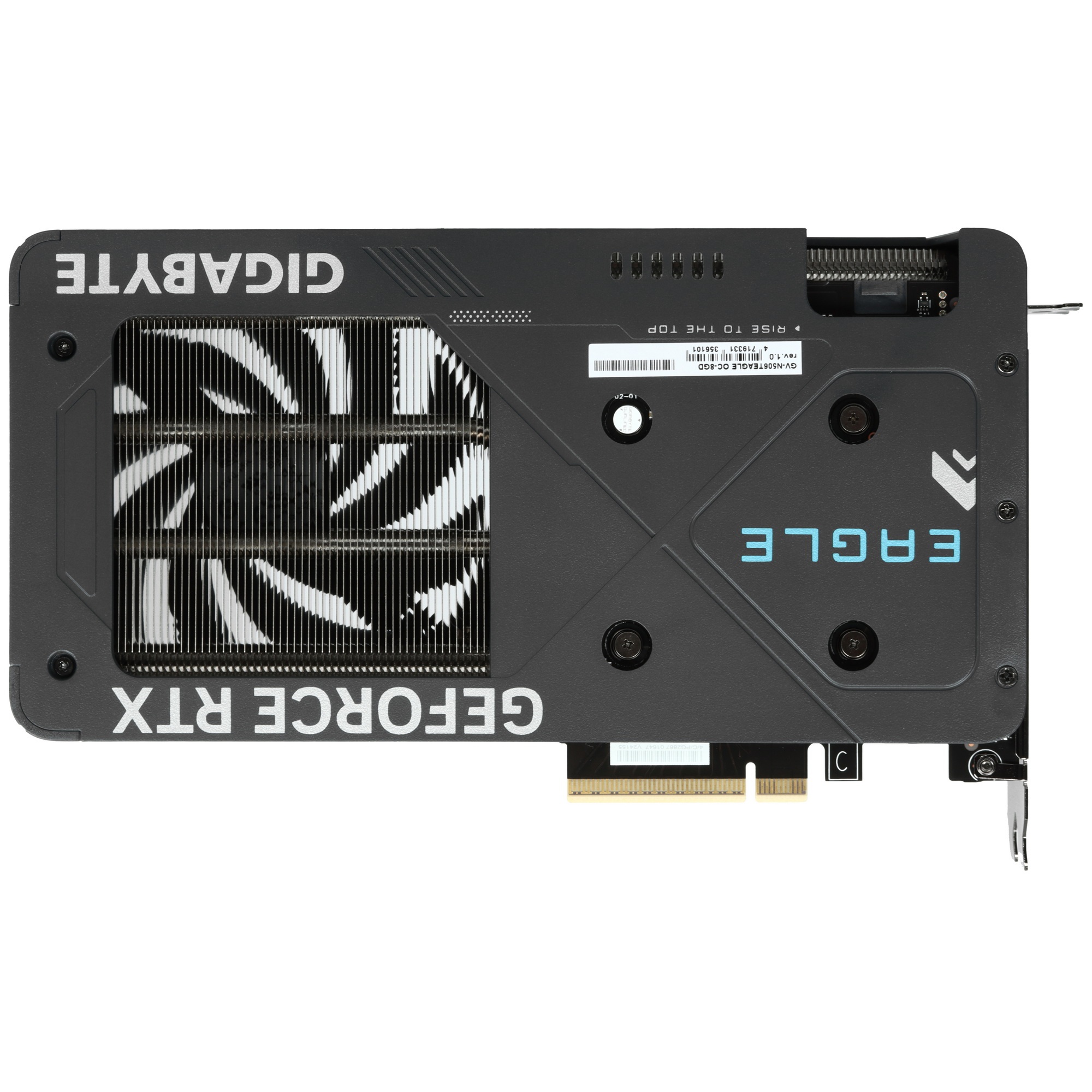 Видеокарта Gigabyte PCI-E 5.0 GV-N506TEAGLE OC-8GD 1.0 NVIDIA GeForce RTX 5060TI 8Gb 128bit GDDR7 26