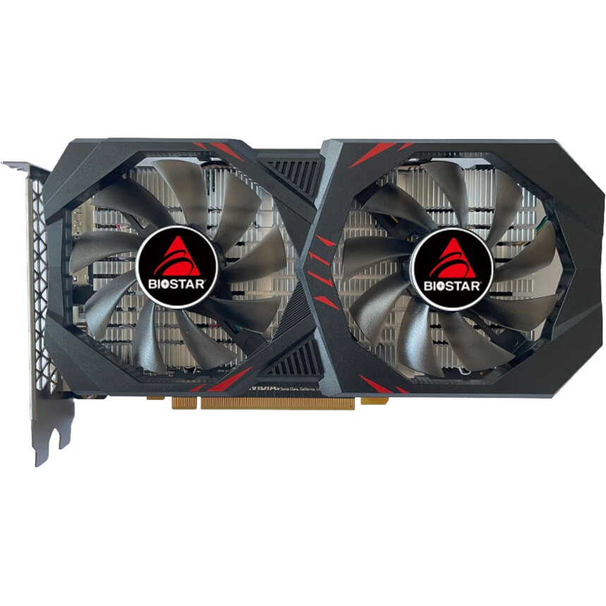Видеокарта AFOX AF1660TI-6144D6H7-V4 GEFORCE GTX1660TI 6GB GDDR6 192BIT DP DVI HDMI ATX SINGLE FAN R