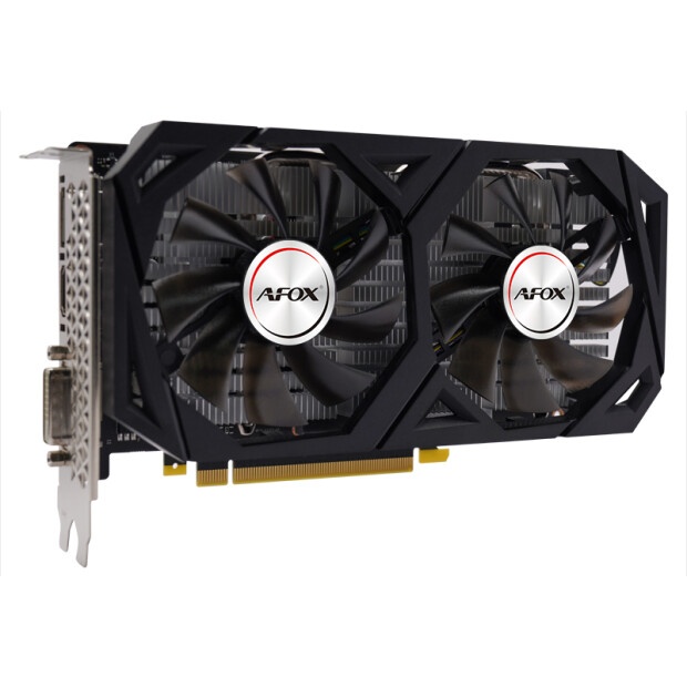 Видеокарта AFOX AF1660TI-6144D6H7-V4 GEFORCE GTX1660TI 6GB GDDR6 192BIT DP DVI HDMI ATX SINGLE FAN R