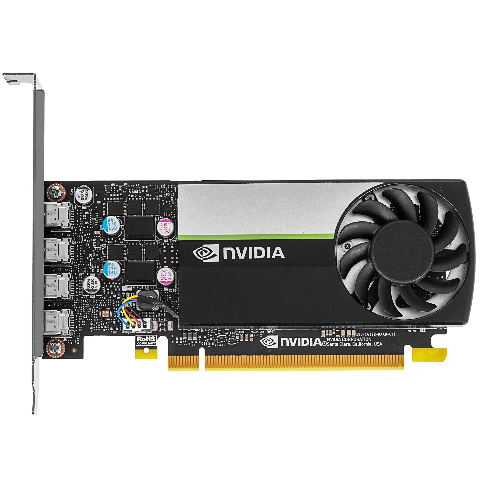 Видеокарта Nvidia T1000 8GB GDDR6 BLK 900-5G172-2270-000 PCIE16
