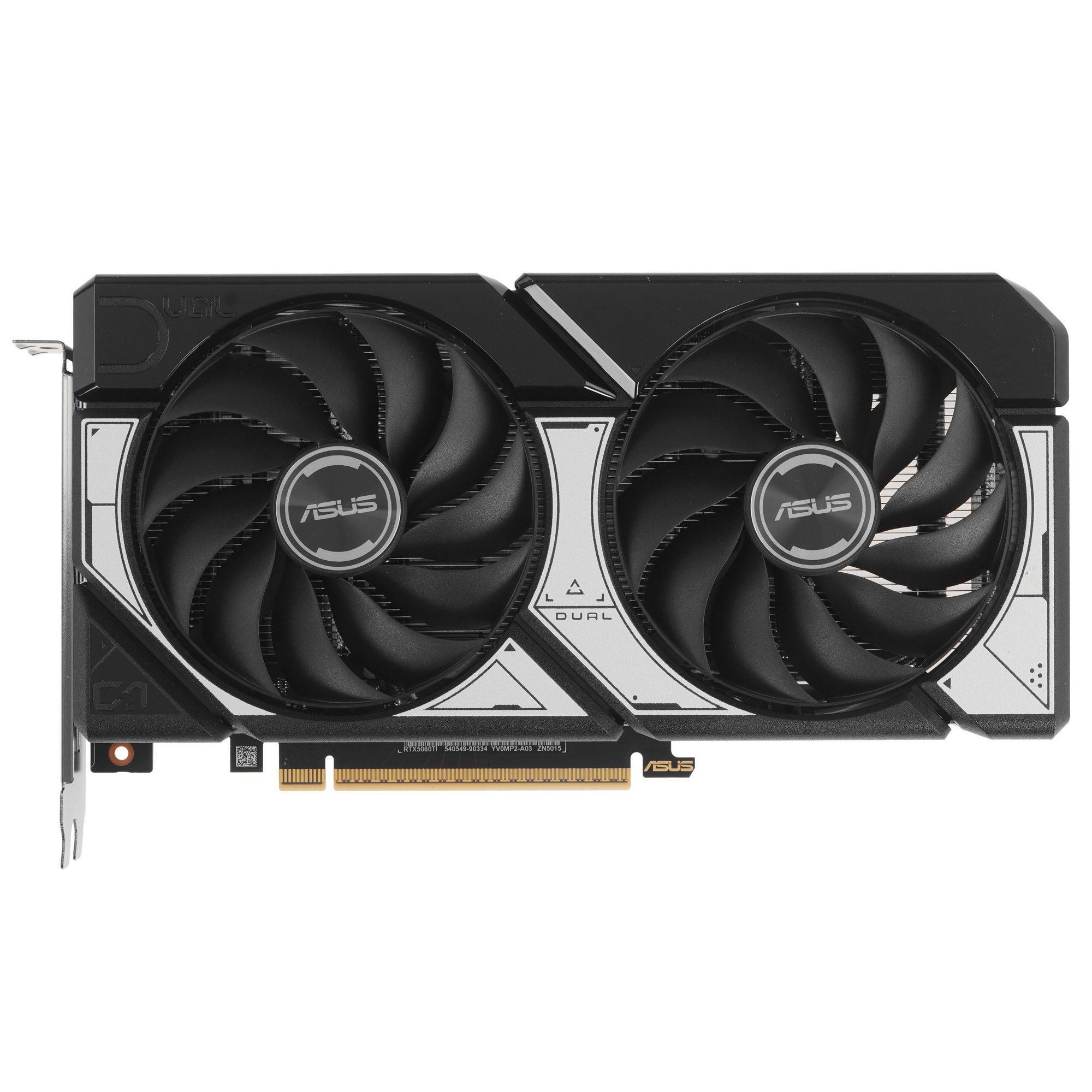 Видеокарта ASUS RTX5060Ti DUAL OC 8GB GDDR7 128bit 3xDP HDMI 2FAN RTL [DUAL-RTX5060TI-O8G]