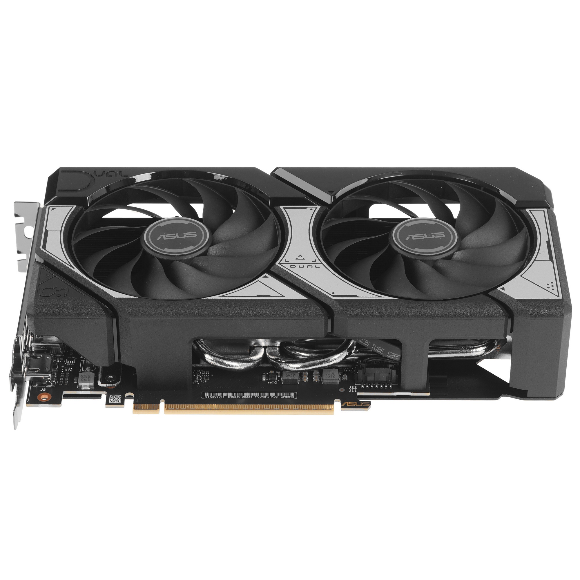 Видеокарта ASUS RTX5060Ti DUAL OC 8GB GDDR7 128bit 3xDP HDMI 2FAN RTL [DUAL-RTX5060TI-O8G]