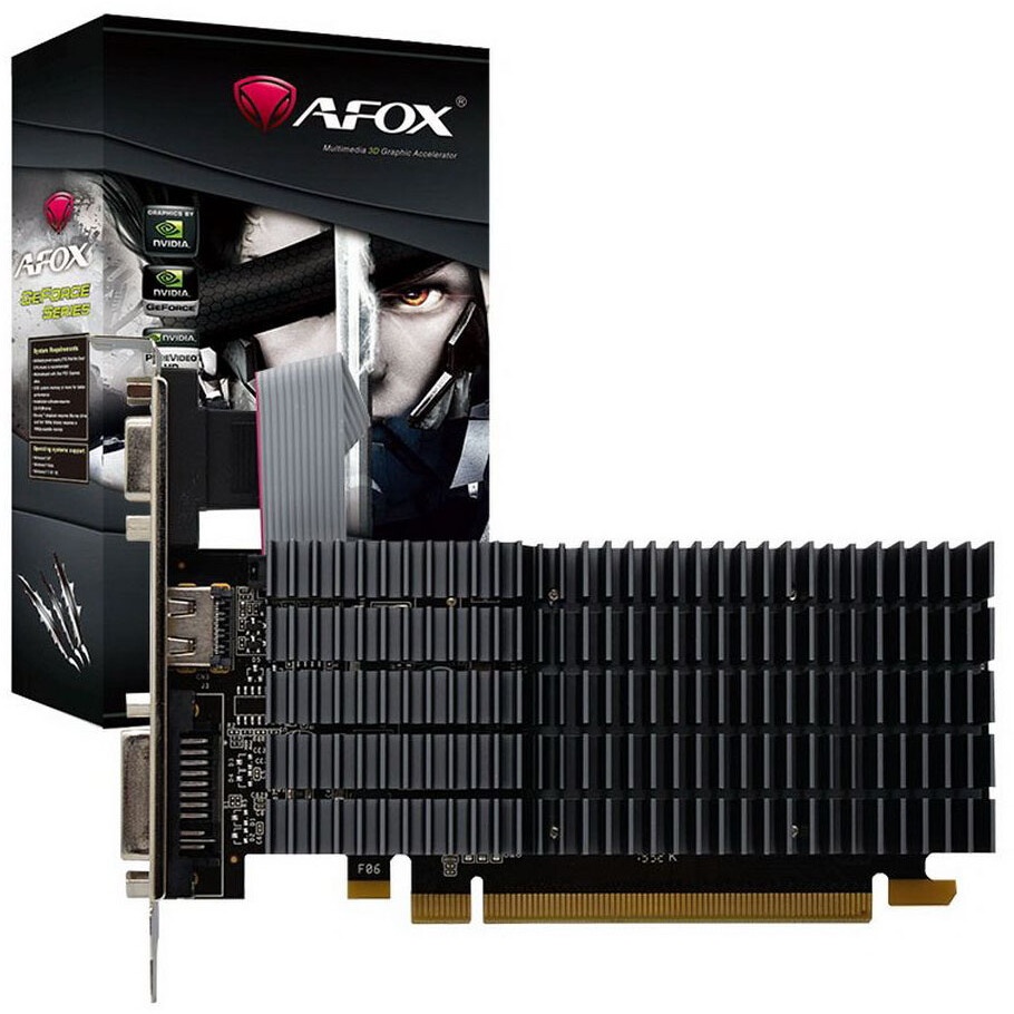 Видеокарта NVIDIA GeForce 210 AFOX 1GB (AF210-1024D2LG2)