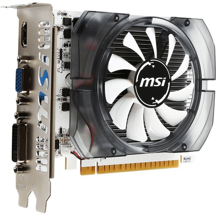 Видеокарта Biostar NVIDIA GeForce GT 730 2Gb PCI-E GT730-2GB D3 LP (GF108) 128bit GDDR3 700/1333 DVI