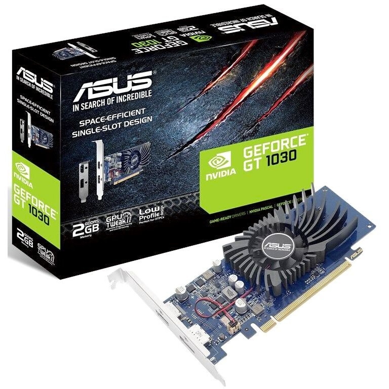 Видеокарта AFOX PCIE16 GT1030 2GB GDDR5 AF1030-2048D5L5-V4
