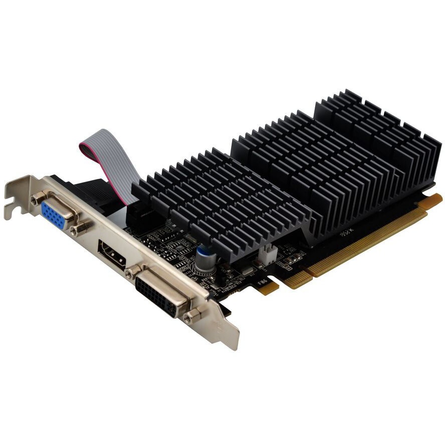 Видеокарта Gigabyte GV-N710D3-2GL RTL {GT710, 2Gb, 64bit, DDR3, D-Sub, DVI, HDMI, PCI-E}