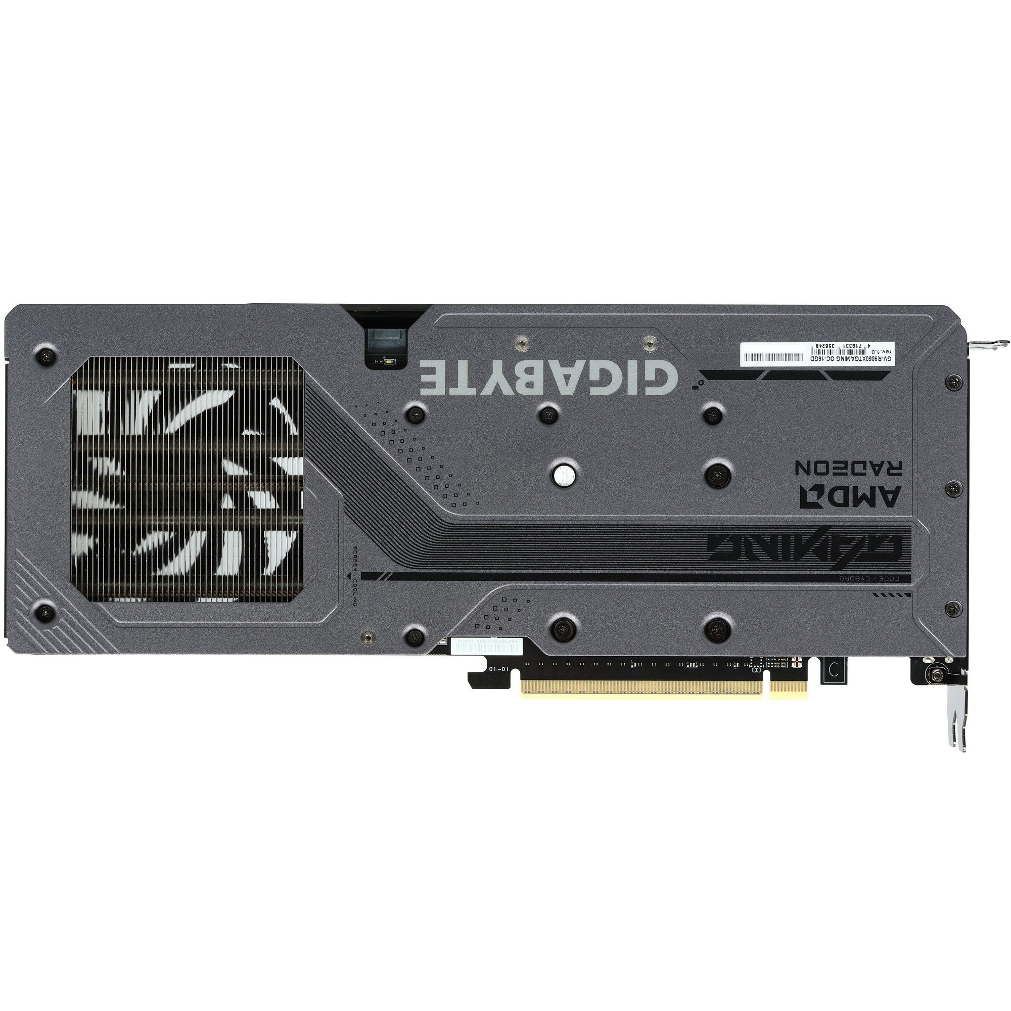 Видеокарта Gigabyte PCI-E 5.0 GV-R9060XTGAMING OC-16GD 1.0 AMD Radeon RX 9060XT 16Gb 256bit GDDR6 22