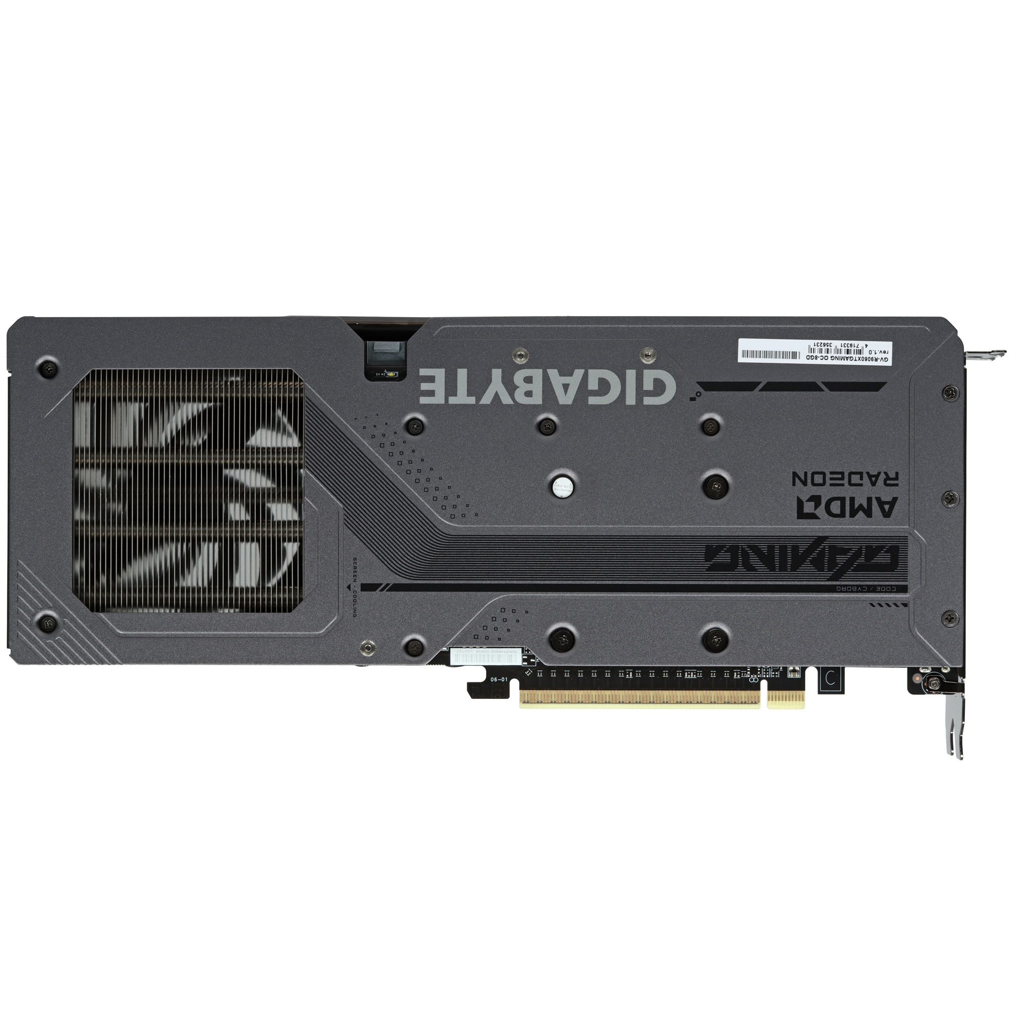Видеокарта Gigabyte PCI-E 5.0 GV-R9060XTGAMING OC-8GD 1.0 AMD Radeon RX 9060XT 8Gb 256bit GDDR6 2210