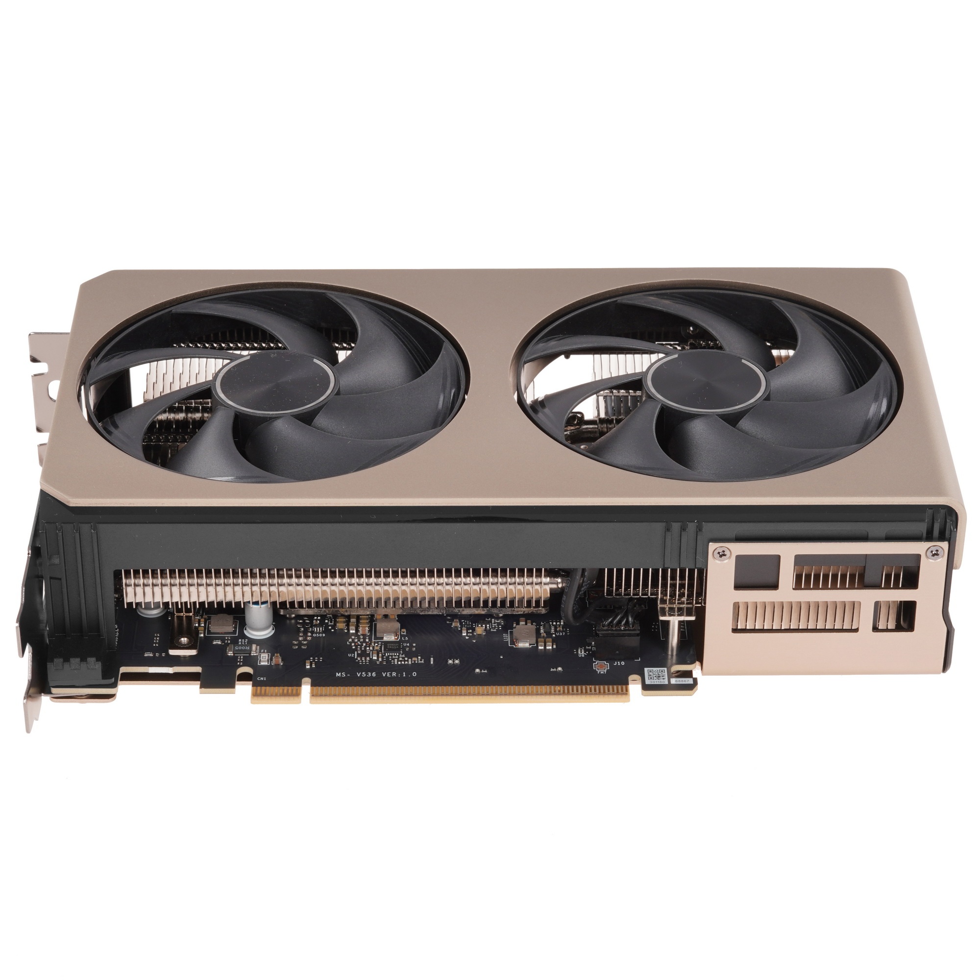 Видеокарта MSI PCI-E 5.0 RTX 5060 Ti 8G INSPIRE 2X NVIDIA GeForce RTX 5060TI 8Gb 128bit GDDR7 2602/2