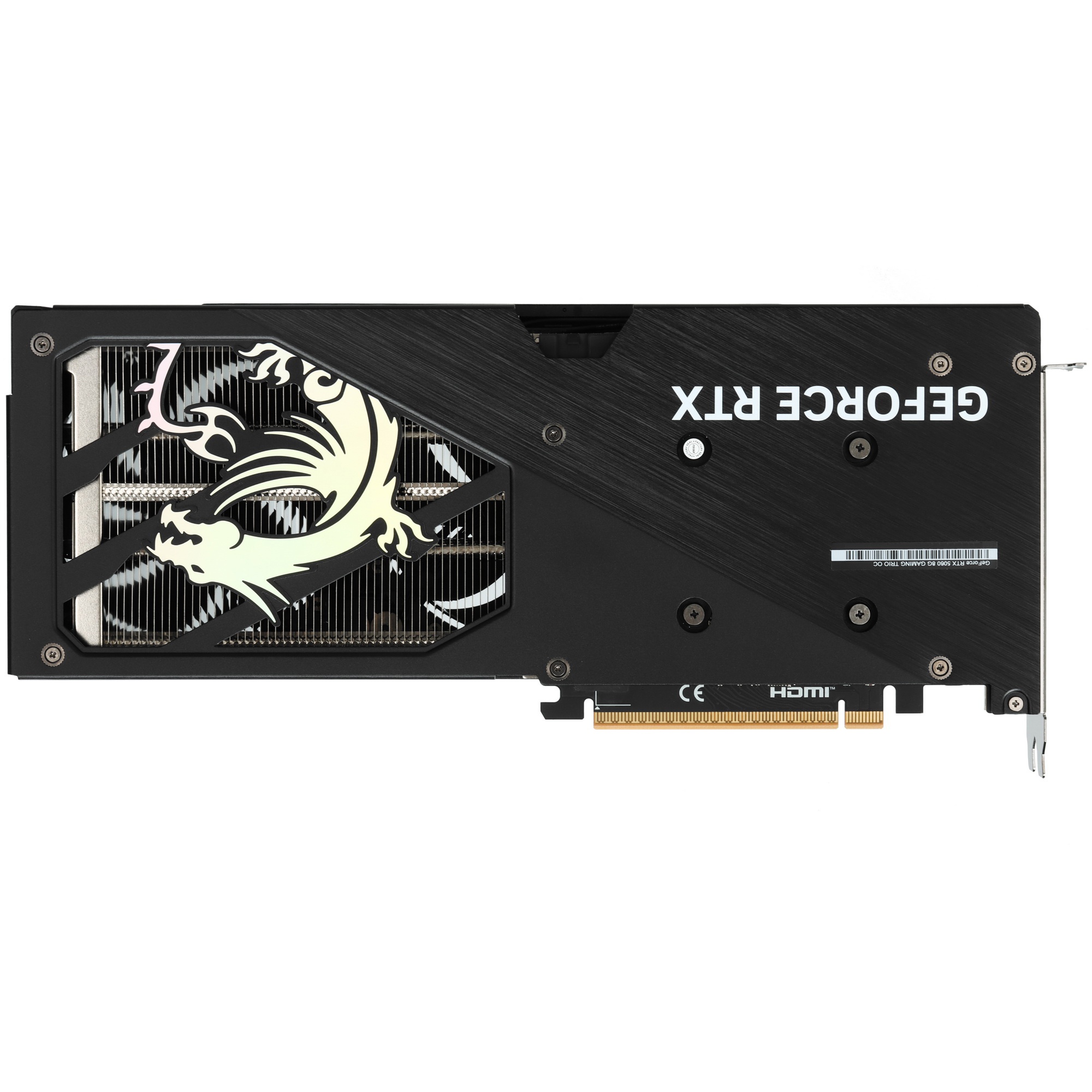 Видеокарта MSI PCIE16 RTX5060 8GB RTX 5060 8G GAMING TRIO OC