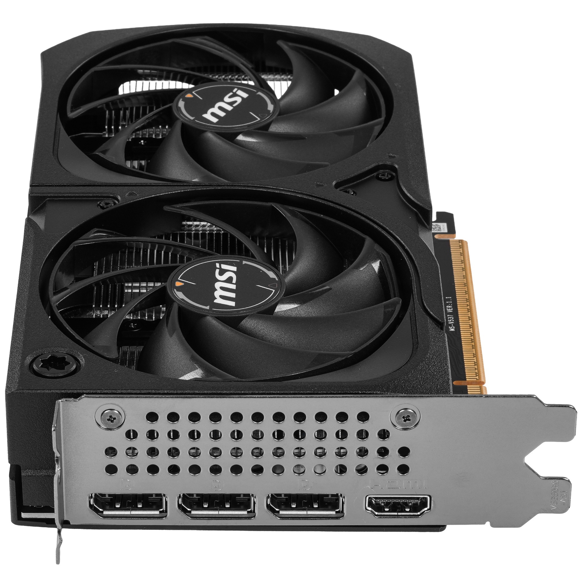 Видеокарта MSI PCI-E 5.0 RTX 5060 8G SHADOW 2X OC NVIDIA GeForce RTX 5060 8Gb 128bit GDDR7 2482/2800
