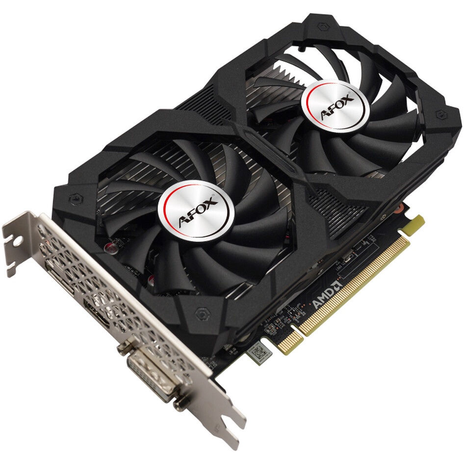 Видеокарта Afox RX550 4GB GDDR5 128bit DVI DP HDMI 2FAN RTL
