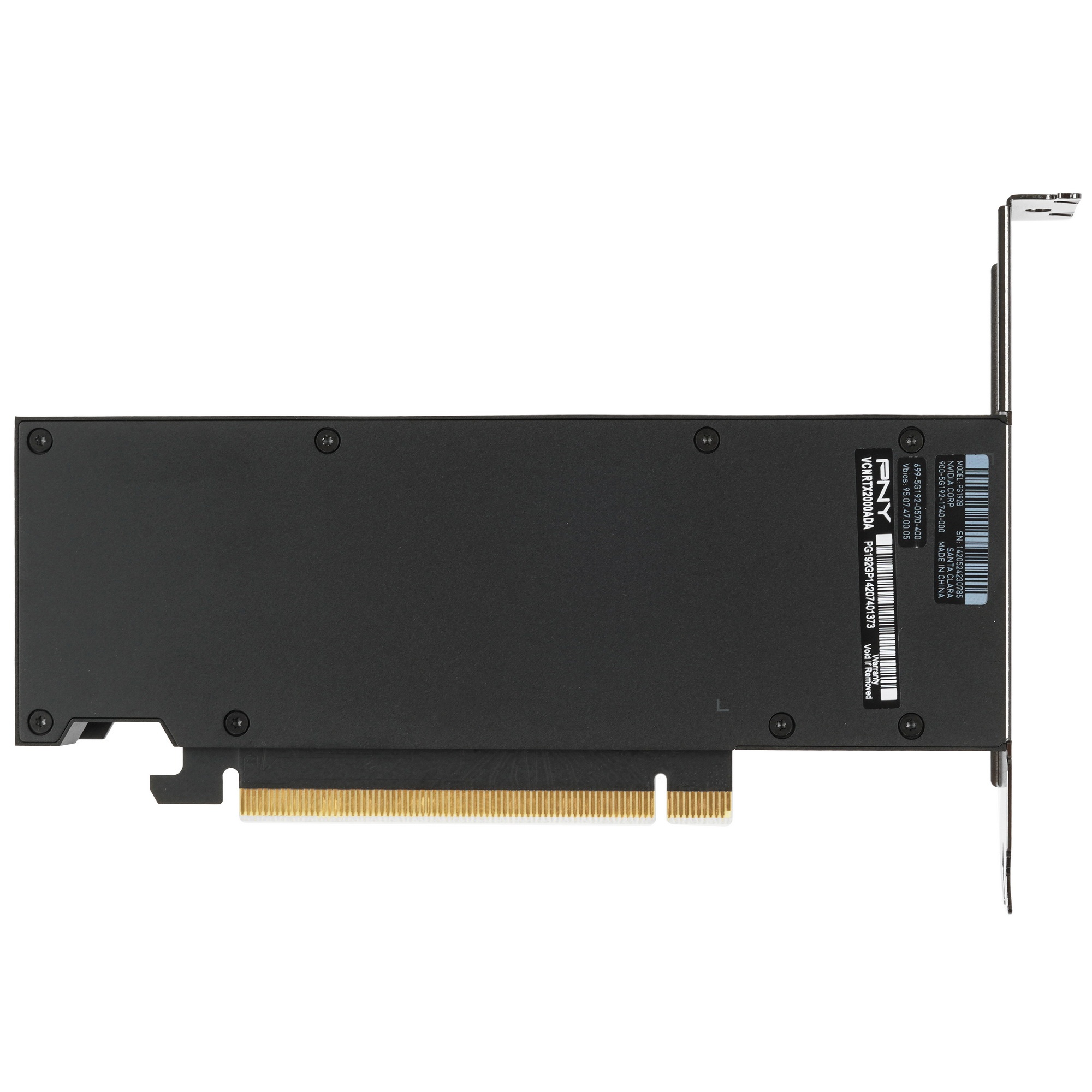 Видеокарта PNY NVIDIA 2000 Ada 16GB LowProfile OEM Version