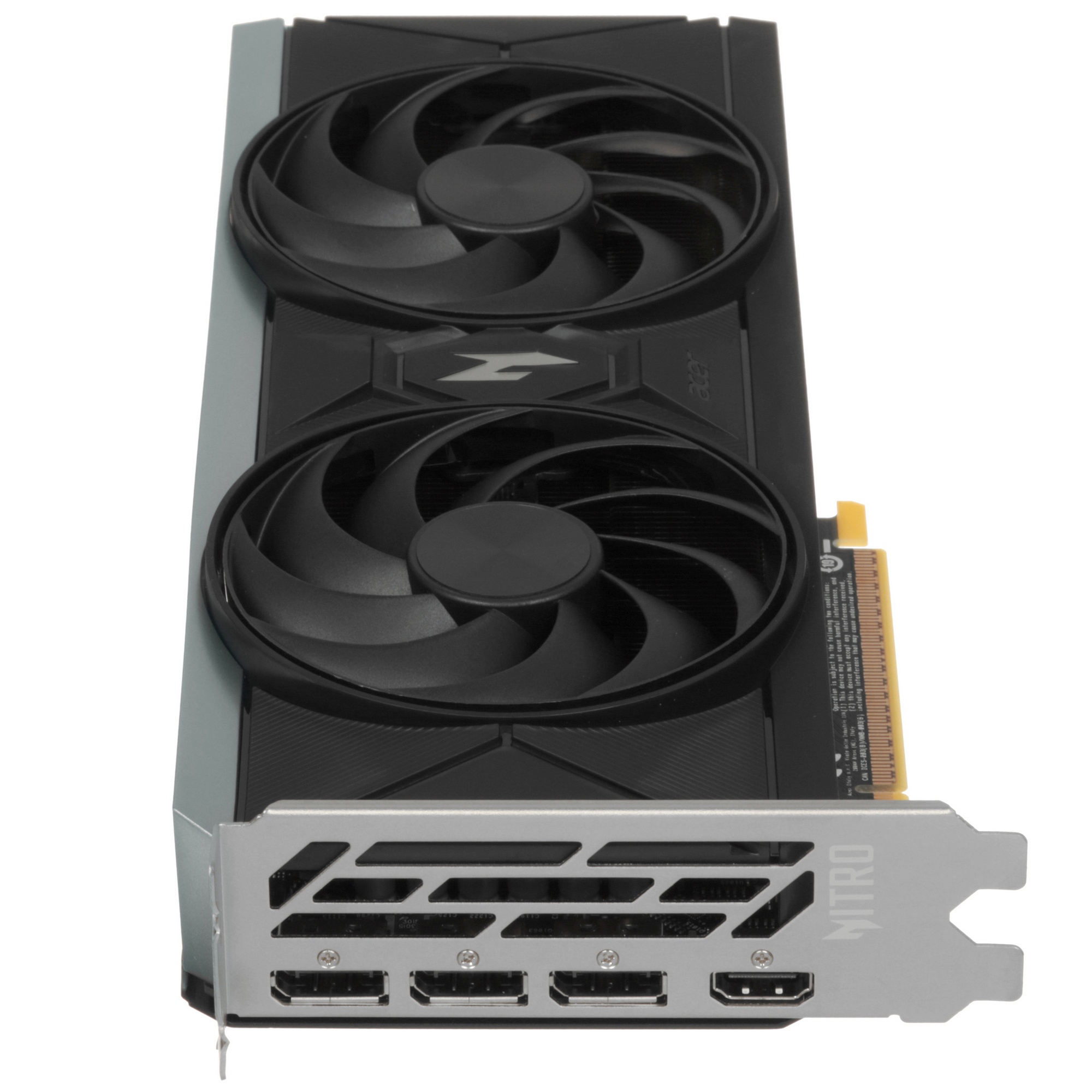Видеокарта Acer B580 NITRO OC 12GB GDDR6 192bit 3xDP HDMI 2FAN RTL