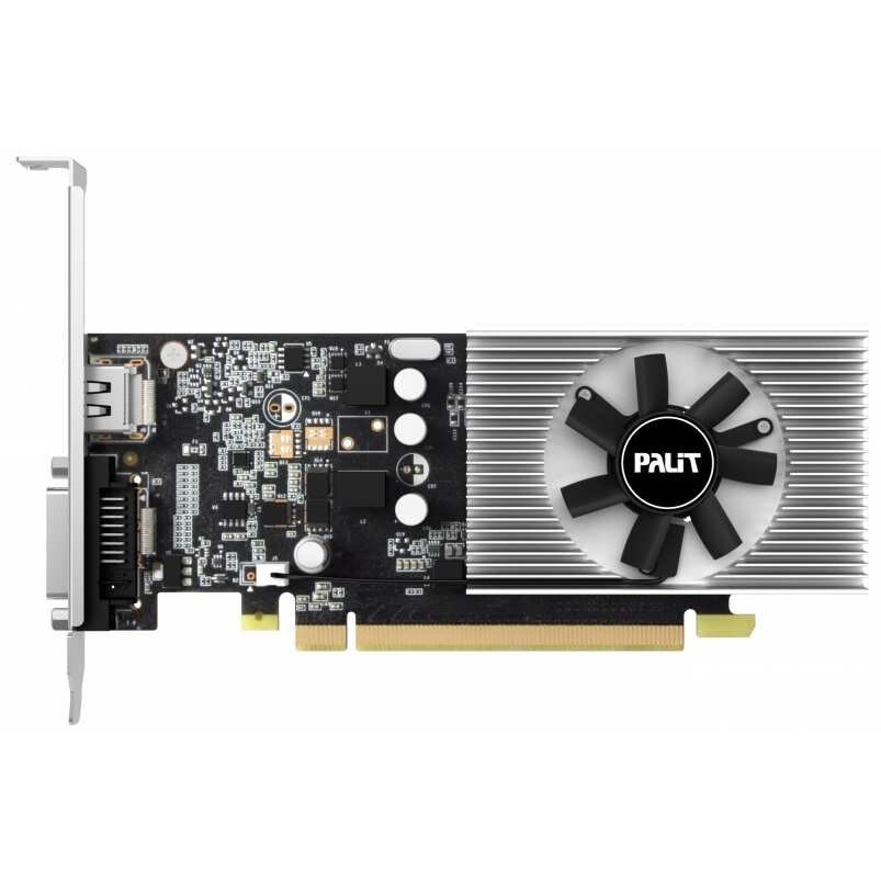 Видеокарта Palit PA-GT1030 2GD4 nVidia GeForce GT 1030 2048Mb PCI-E 64bit DDR4 1151/2100 DVIx1/HDMIx