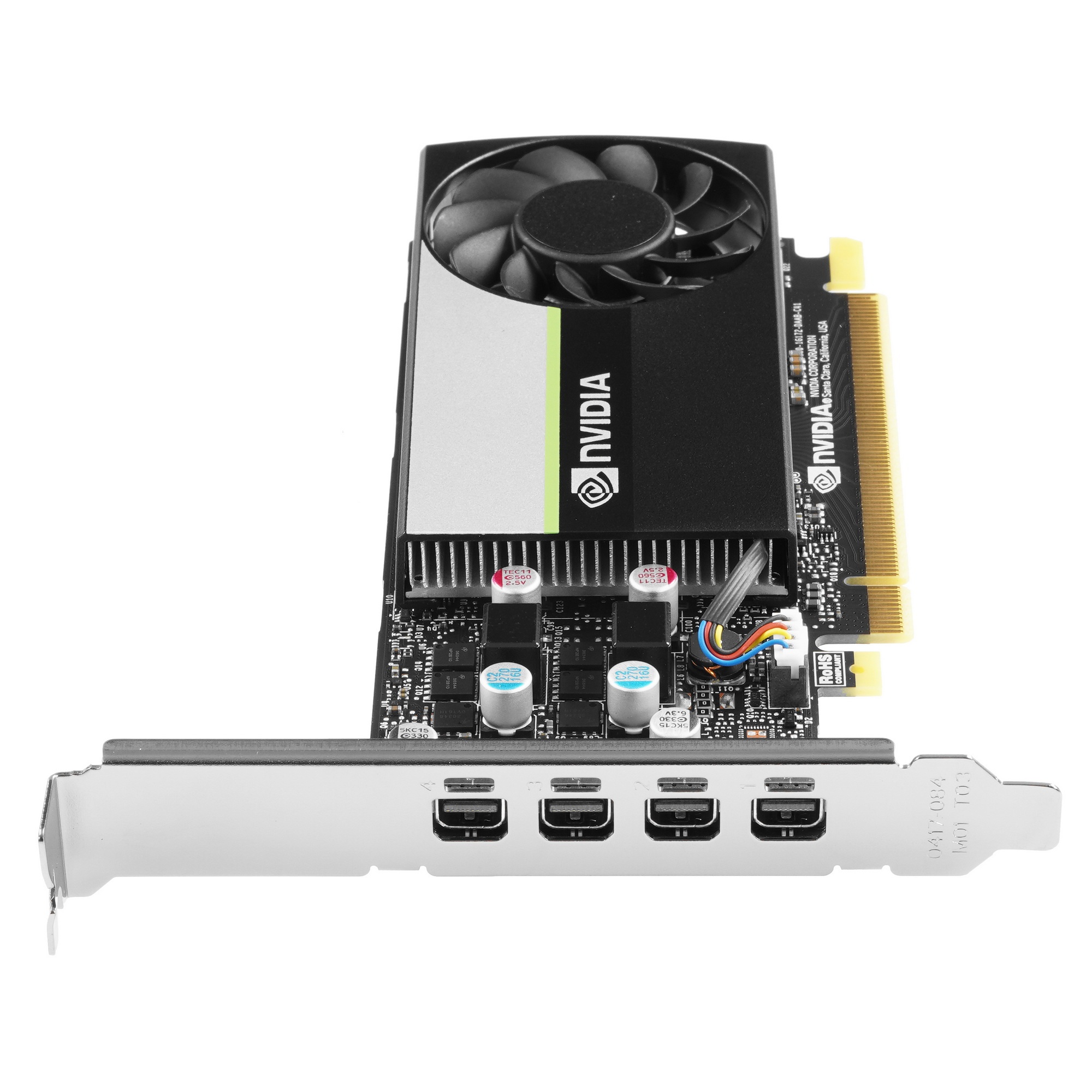 Видеокарта Nvidia Quadro T1000 8GB GDDR6 128-bit 4 x mDP; RTL