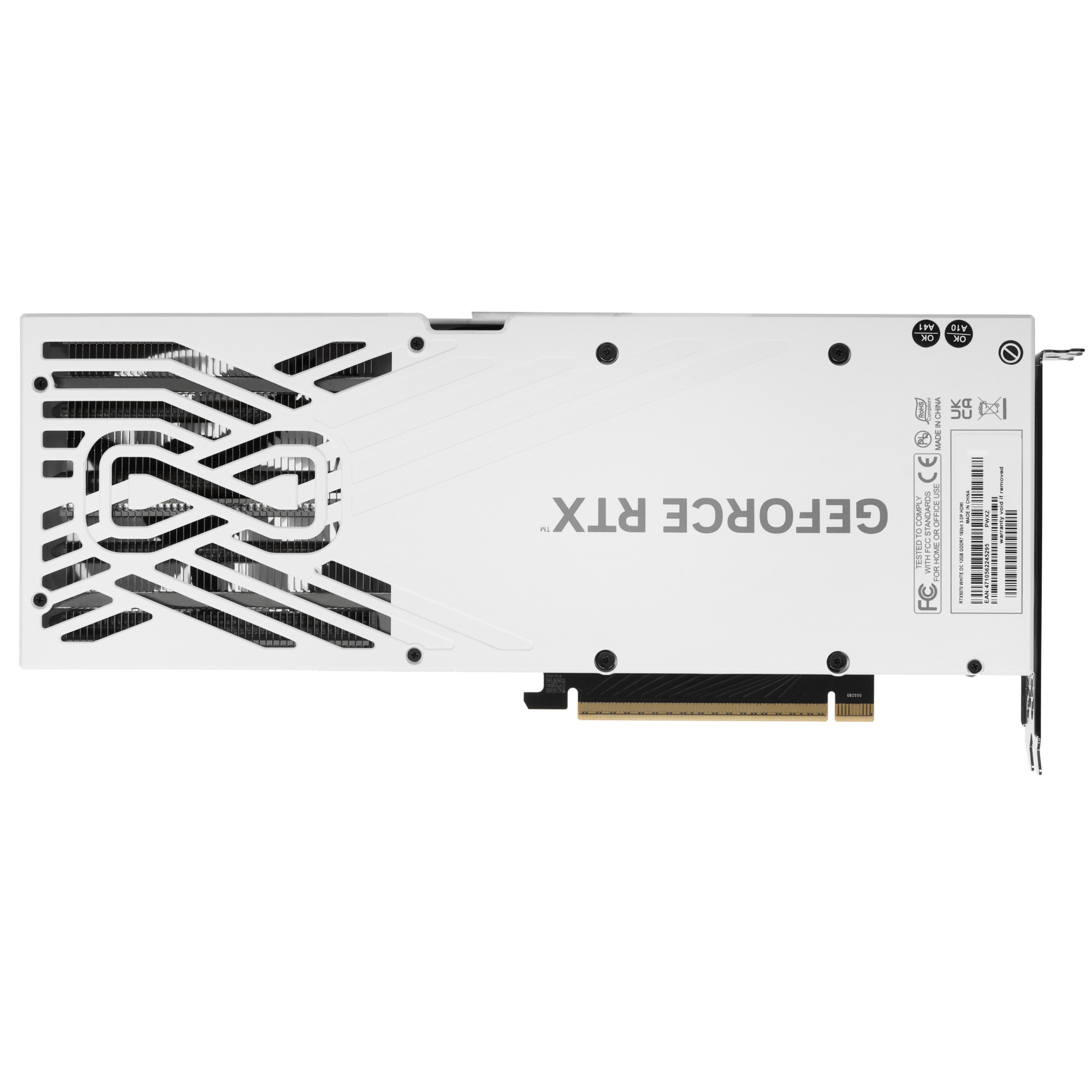 Видеоокарта Palit RTX5070 WHITE OC 12GB