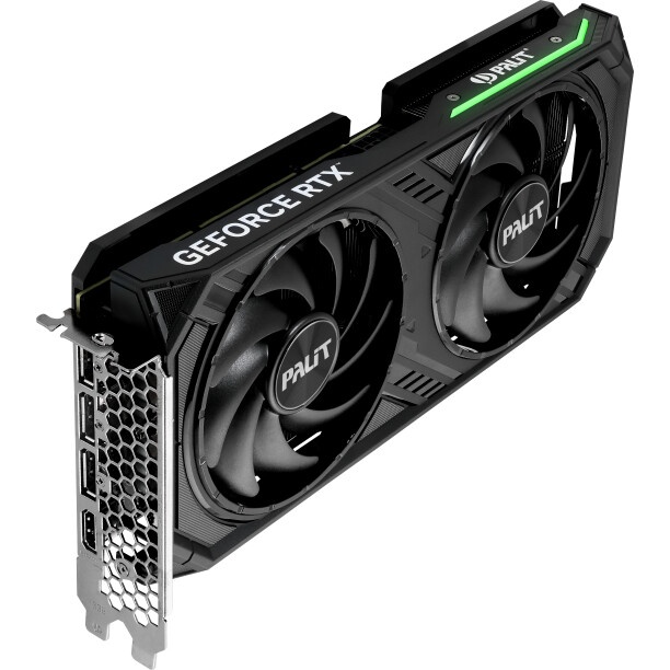 Видеокарта Palit RTX4060TI DUAL OC NVIDIA GeForce RTX 4060TI 8192Mb PCI-E 4.0 128 GDDR6 2685/9000 HD