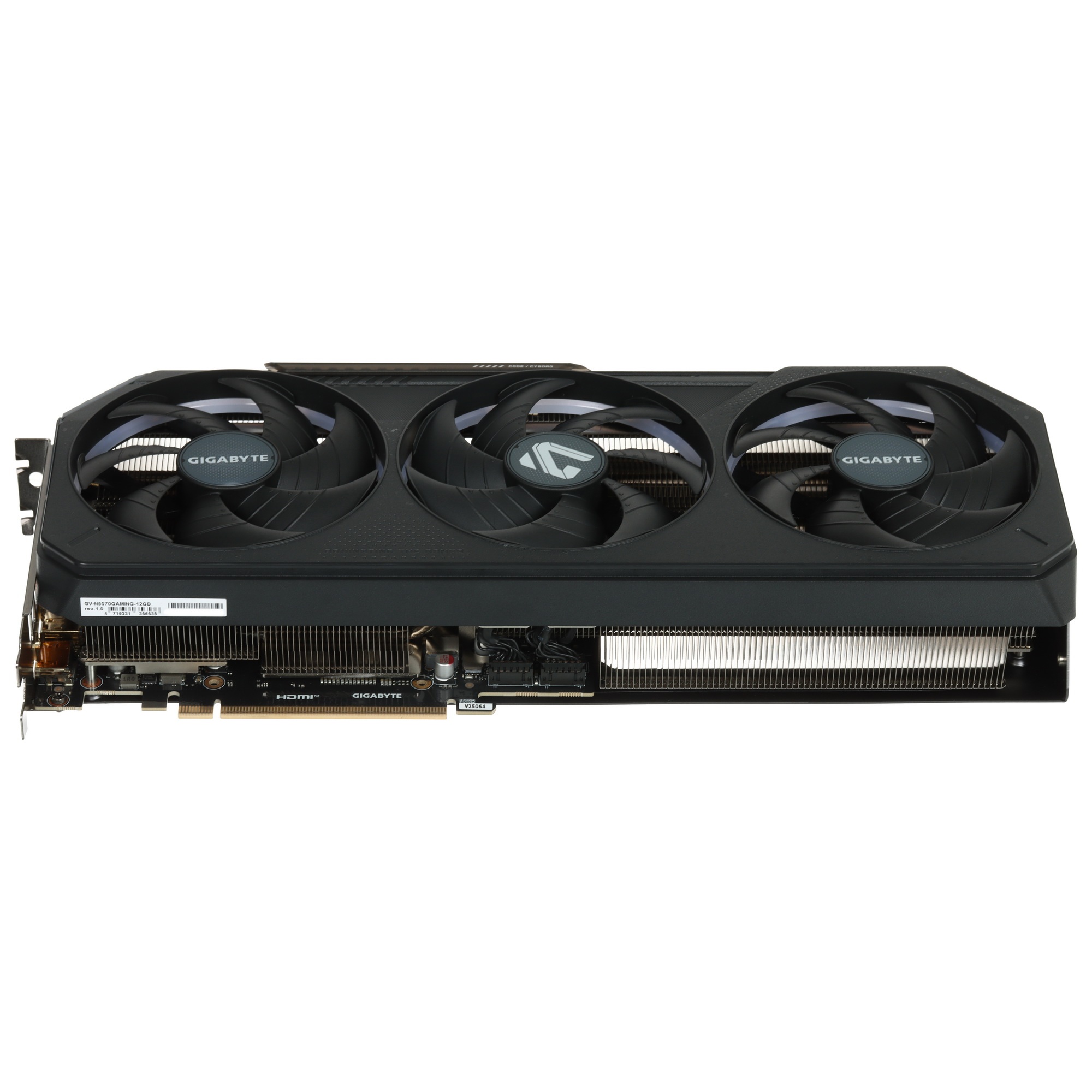 Видеокарта Gigabyte PCI-E 5.0 GV-N5070GAMING-12GD 1.0 NVIDIA GeForce RTX 5070 12Gb 192bit GDDR7 2512