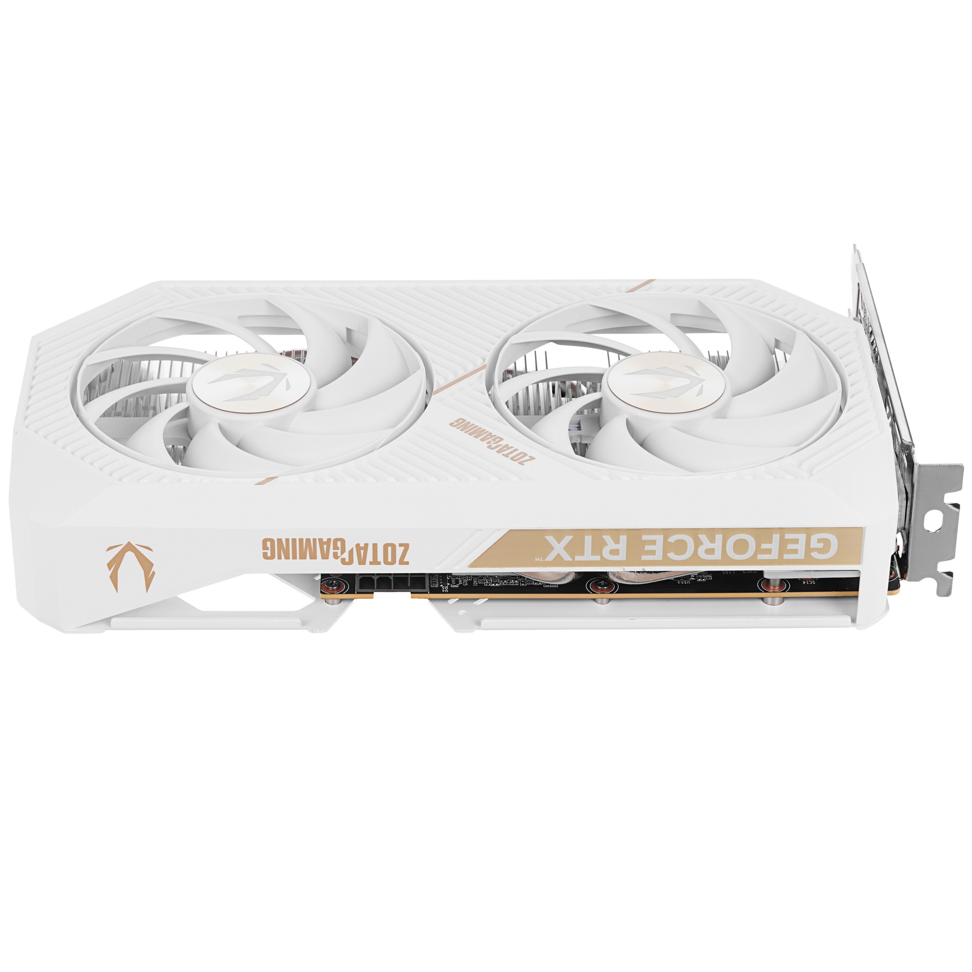 Видеокарта Zotac PCI-E 5.0 RTX 5060 TWIN EDGE OC WHITE ED NVIDIA GeForce RTX 5060 8Gb 128bit GDDR7 2