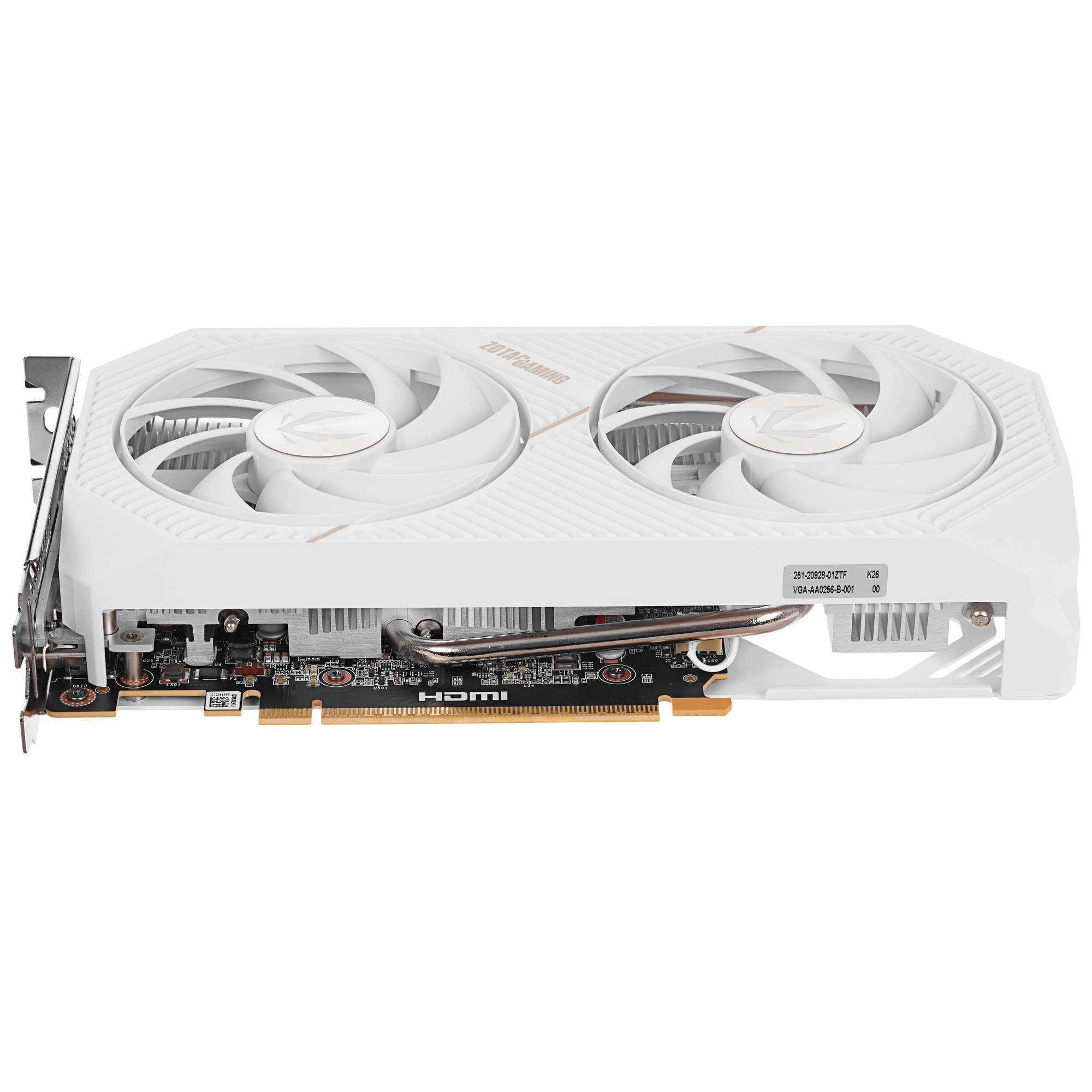Видеокарта Zotac PCI-E 5.0 RTX 5060 TWIN EDGE OC WHITE ED NVIDIA GeForce RTX 5060 8Gb 128bit GDDR7 2