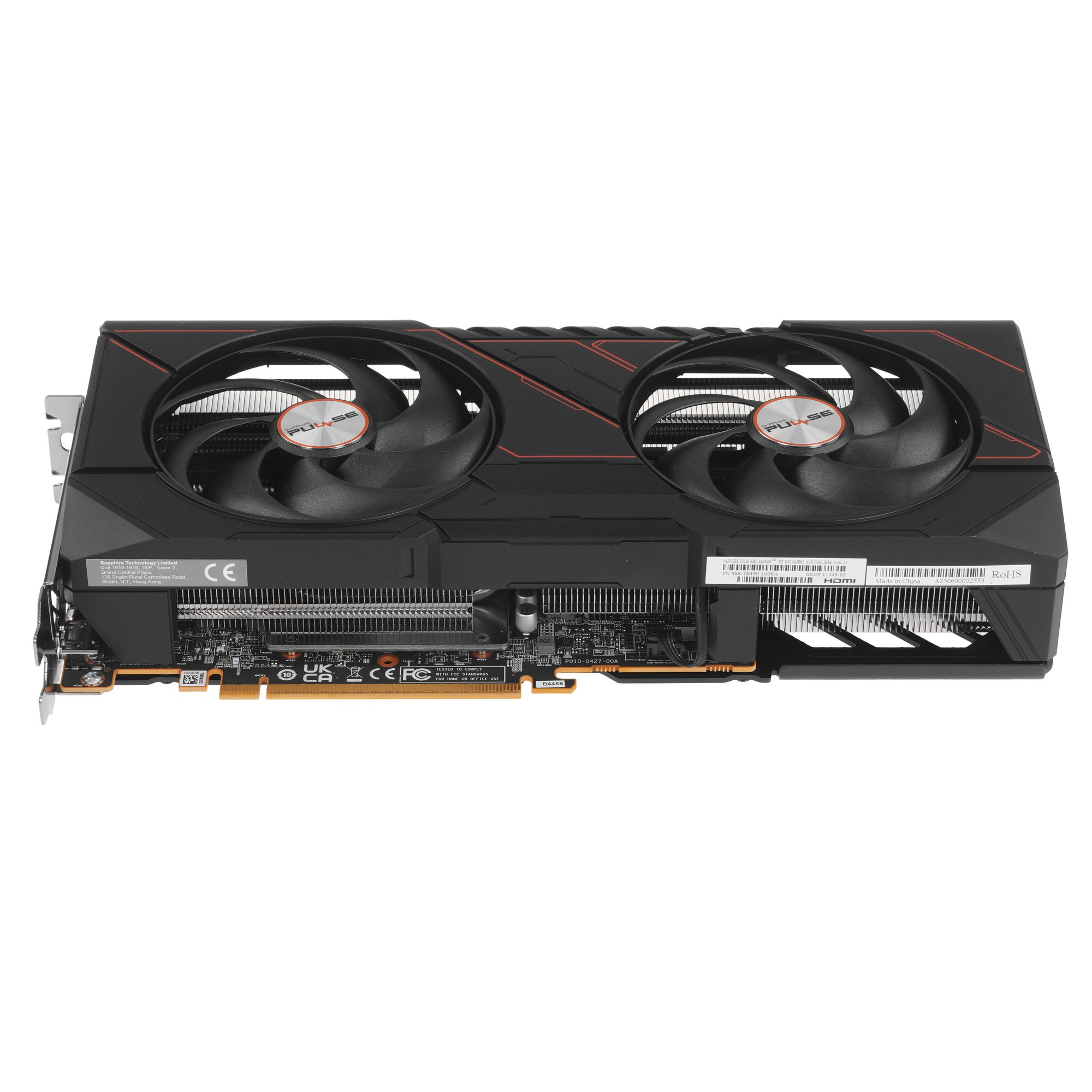 Видеокарта Sapphire PCI-E 5.0 11349-03-20G PULSE AMD RADEON RX 9070 GAMING 16GB DUAL AMD Radeon RX 9