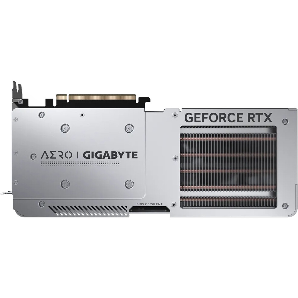 Видеокарта Gigabyte RTX4070SUPER AERO OC 12GB RTX4070Super 12Gb 192bit GDDR6X 2610/21000 HDMIx1 DPx3