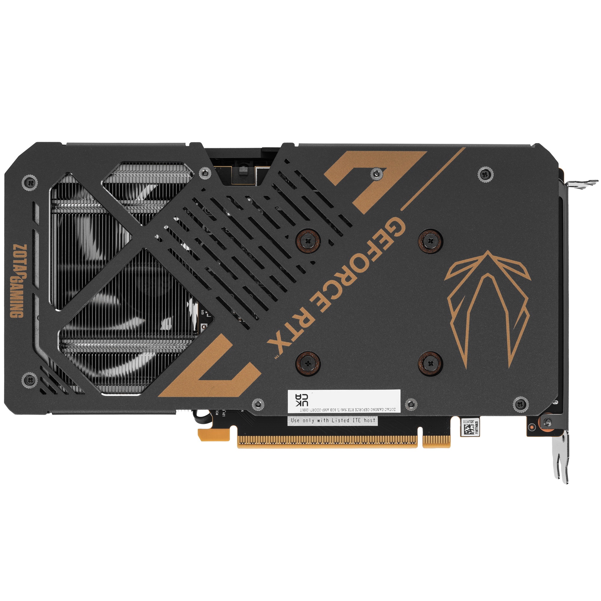Видеокарта Zotac RTX5060Ti AMP 8GB GDDR7 128bit 3xDP HDMI 2FAN MEDIUM PACK