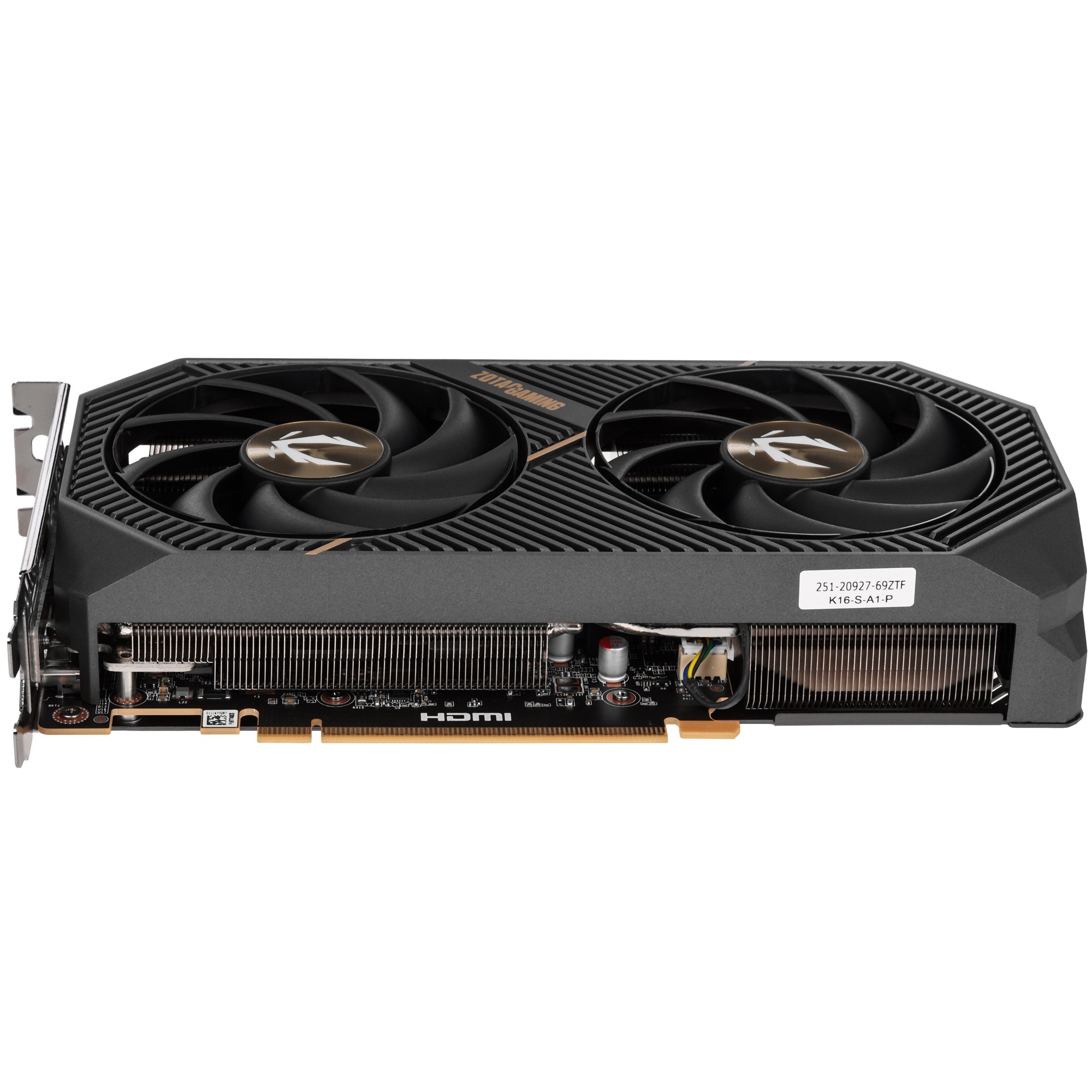 Видеокарта Zotac RTX5060Ti AMP 8GB GDDR7 128bit 3xDP HDMI 2FAN MEDIUM PACK