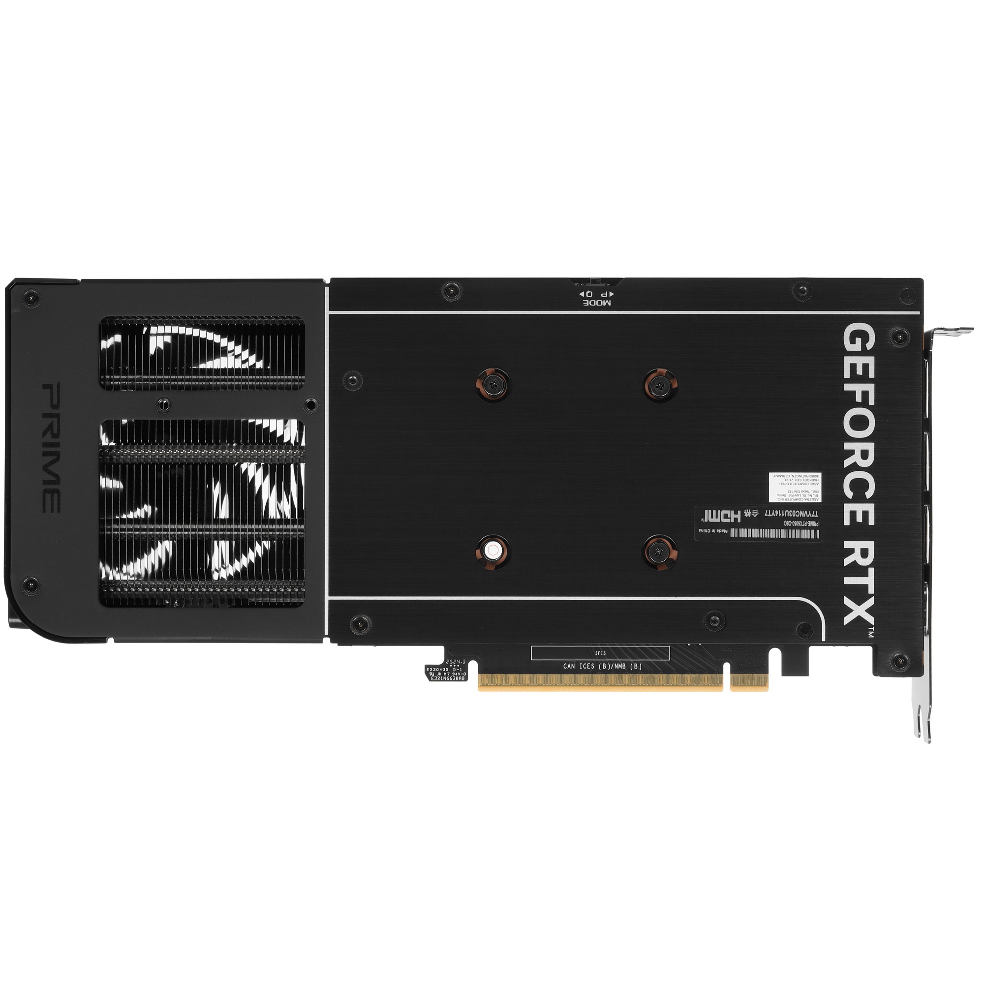 Видеокарта Asus PCI-E 4.0 PRIME-RTX5050-O8G NVIDIA GeForce RTX 5050 8Gb 128bit GDDR6 2677/28000 HDMI