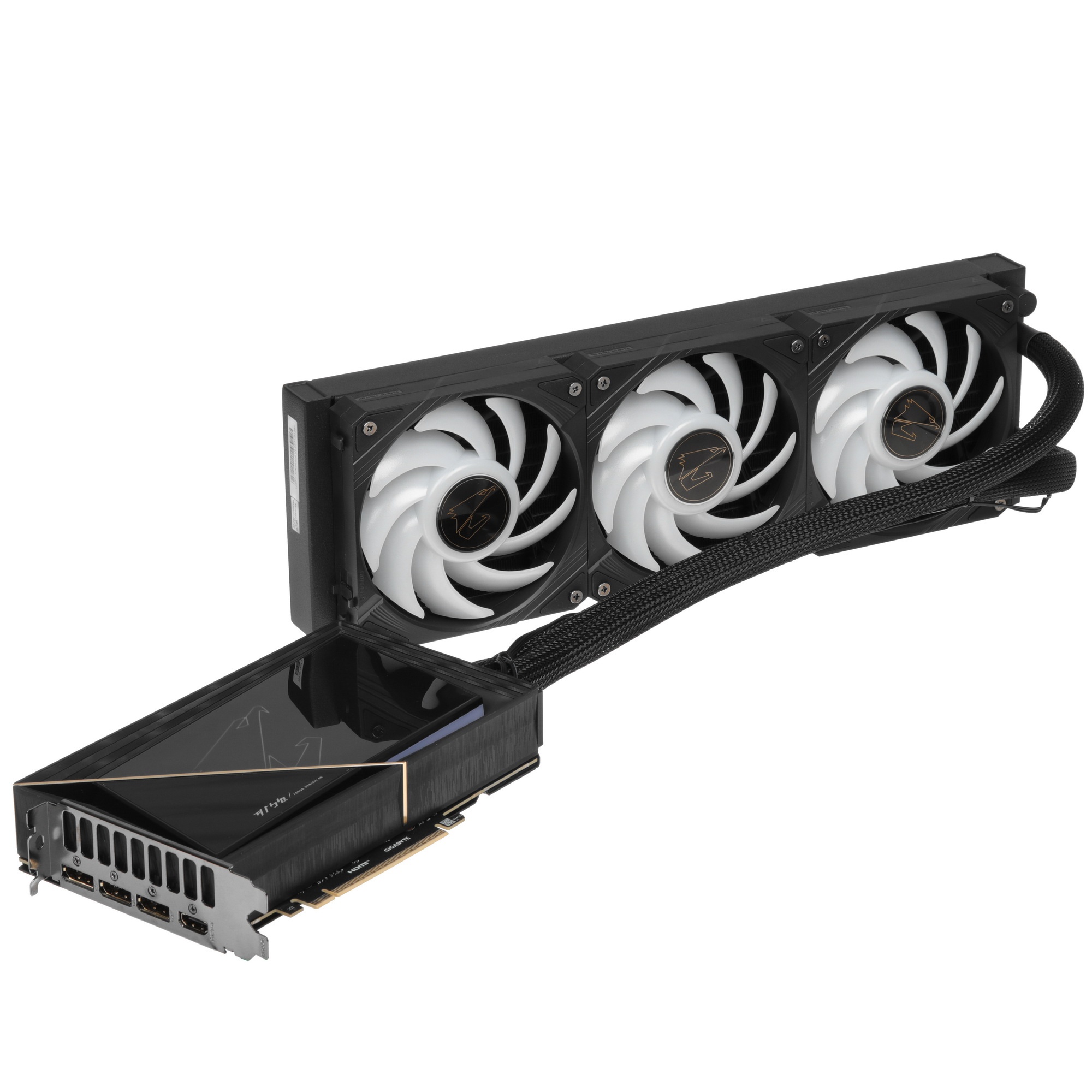 Видеокарта Gigabyte RTX5080 XTREME WATERFORCE 16GB GDDR7 256bit 3xDP HDMI 3FAN RTL