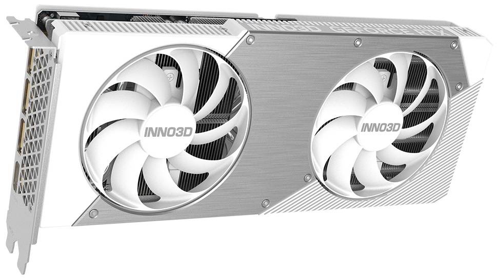 Видеокарта INNO3D RTX5060Ti TWIN X2 ОС WHITE 16GB GDDR7 128bit 3xDP HDMI 2FAN RTL