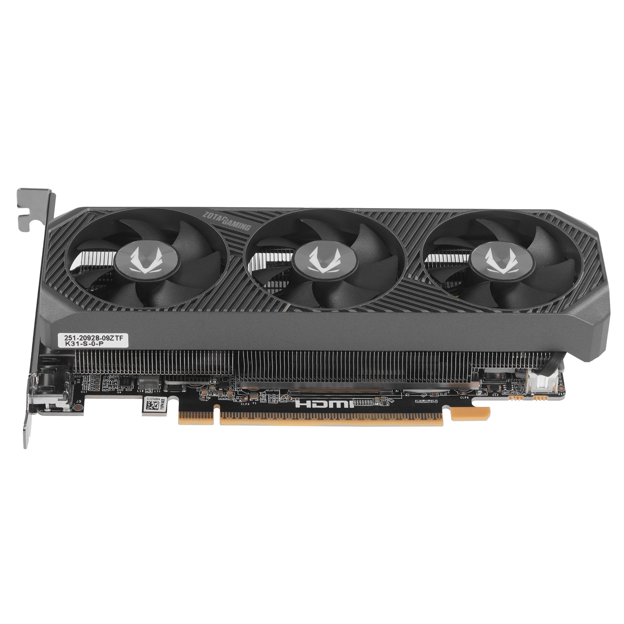 Видеокарта Zotac PCI-E 5.0 RTX 5060 LP 8GB NVIDIA GeForce RTX 5060 8Gb 128bit GDDR7 2527/28000 HDMIx