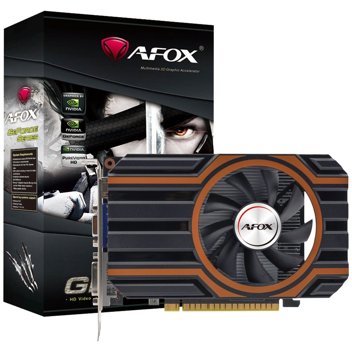 Видеокарта Afox GTX750 4GB GDDR5 128bit VGA DVI HDMI 1FAN RTL