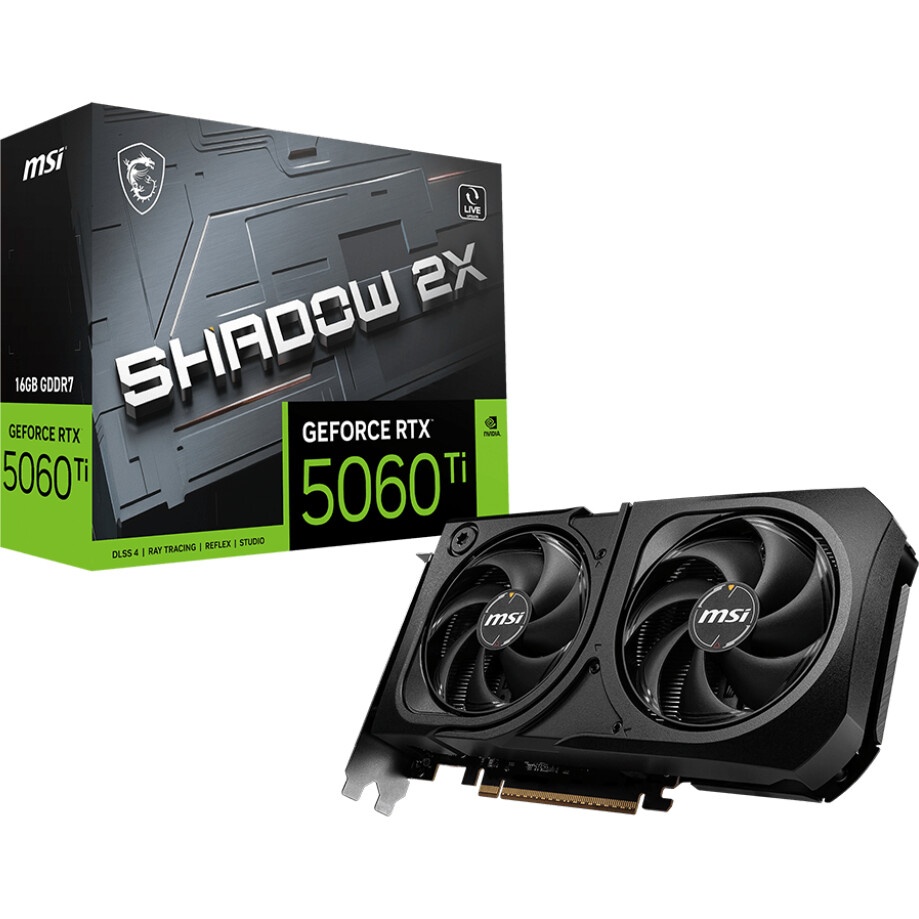 Видеокарта Gigabyte PCI-E 5.0 GV-N506TWF2MAX-16GD NVIDIA GeForce RTX 5060TI 16Gb 128bit GDDR7 2587/2