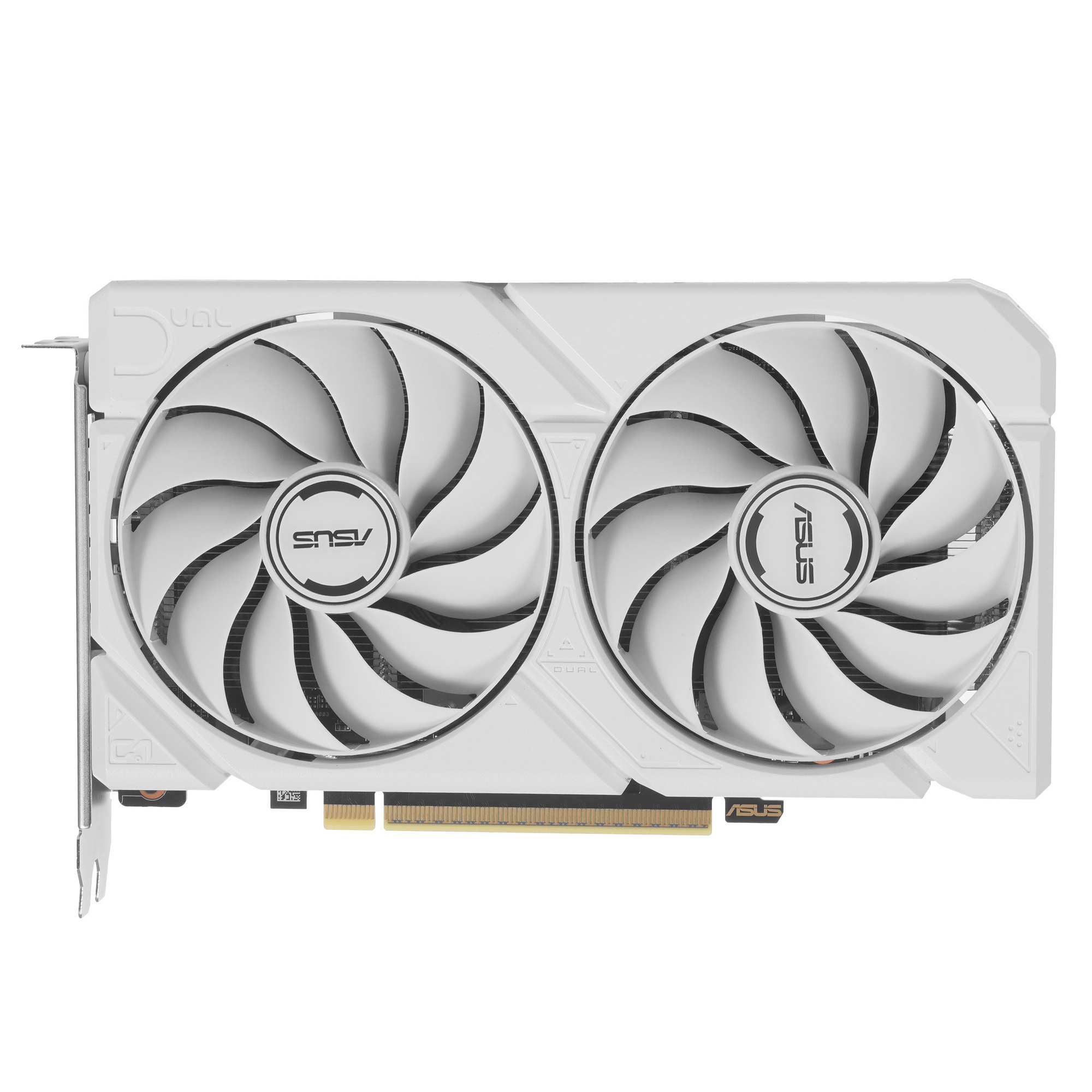 Видеокарта Asus DUAL-RX9060XT-16G-WHITE белый