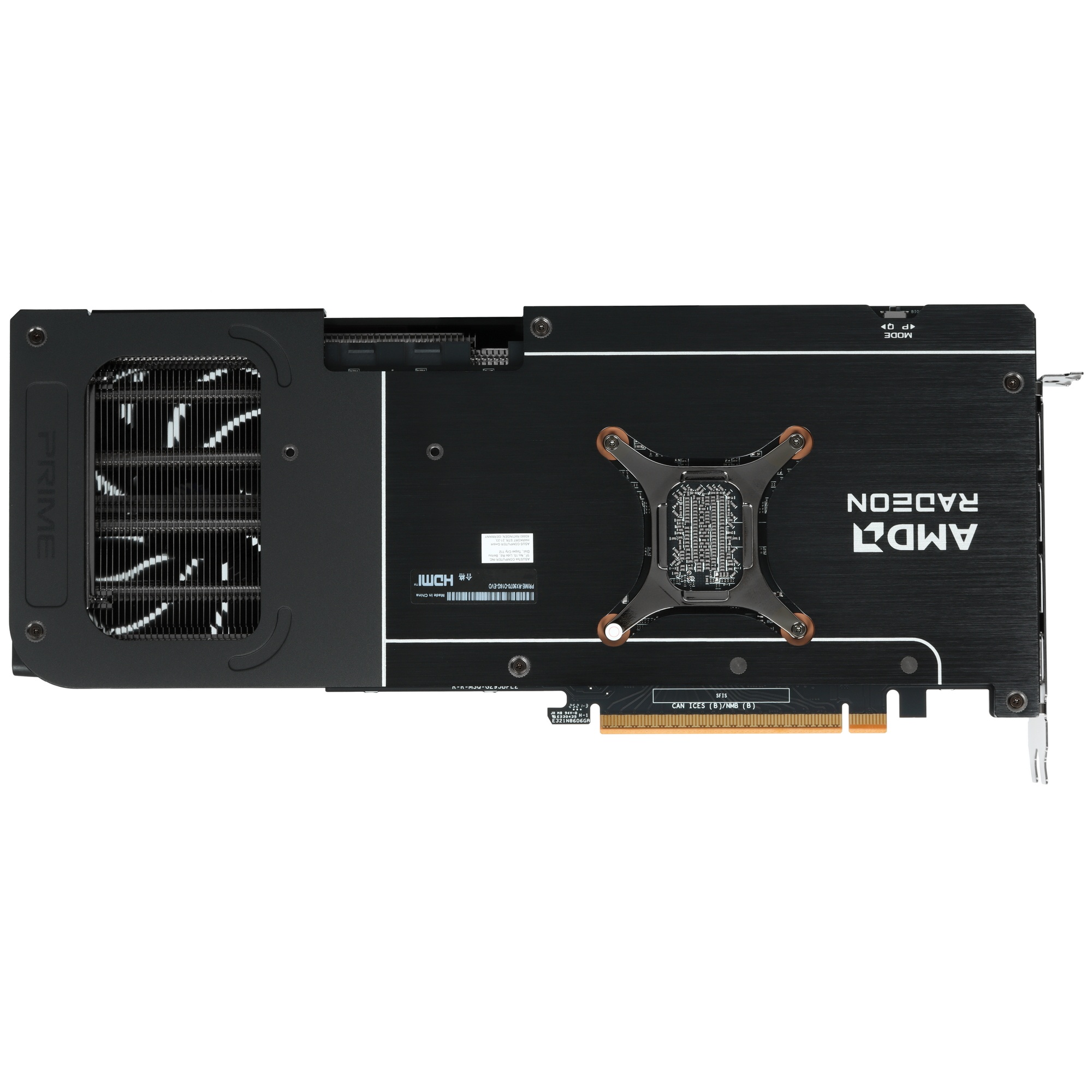 Видеокарта Asus PCI-E 5.0 PRIME-RX9070-O16G-EVO AMD Radeon RX 9070 16Gb 256bit GDDR6 2120/20000 HDMI