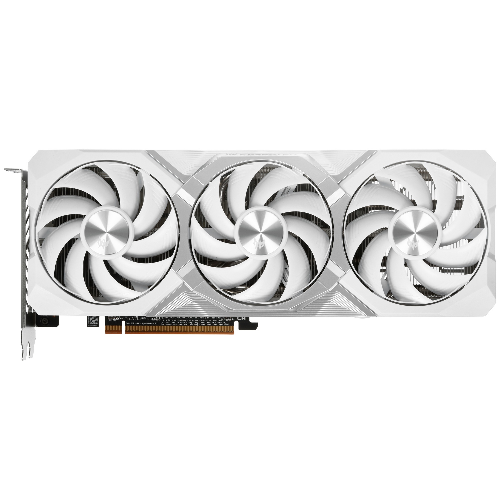 Видеокарта Acer RX9070XT PREDATOR BIFROST WHITE OC 16GB GDDR6 256bit 3xDP HDMI 3FAN RTL