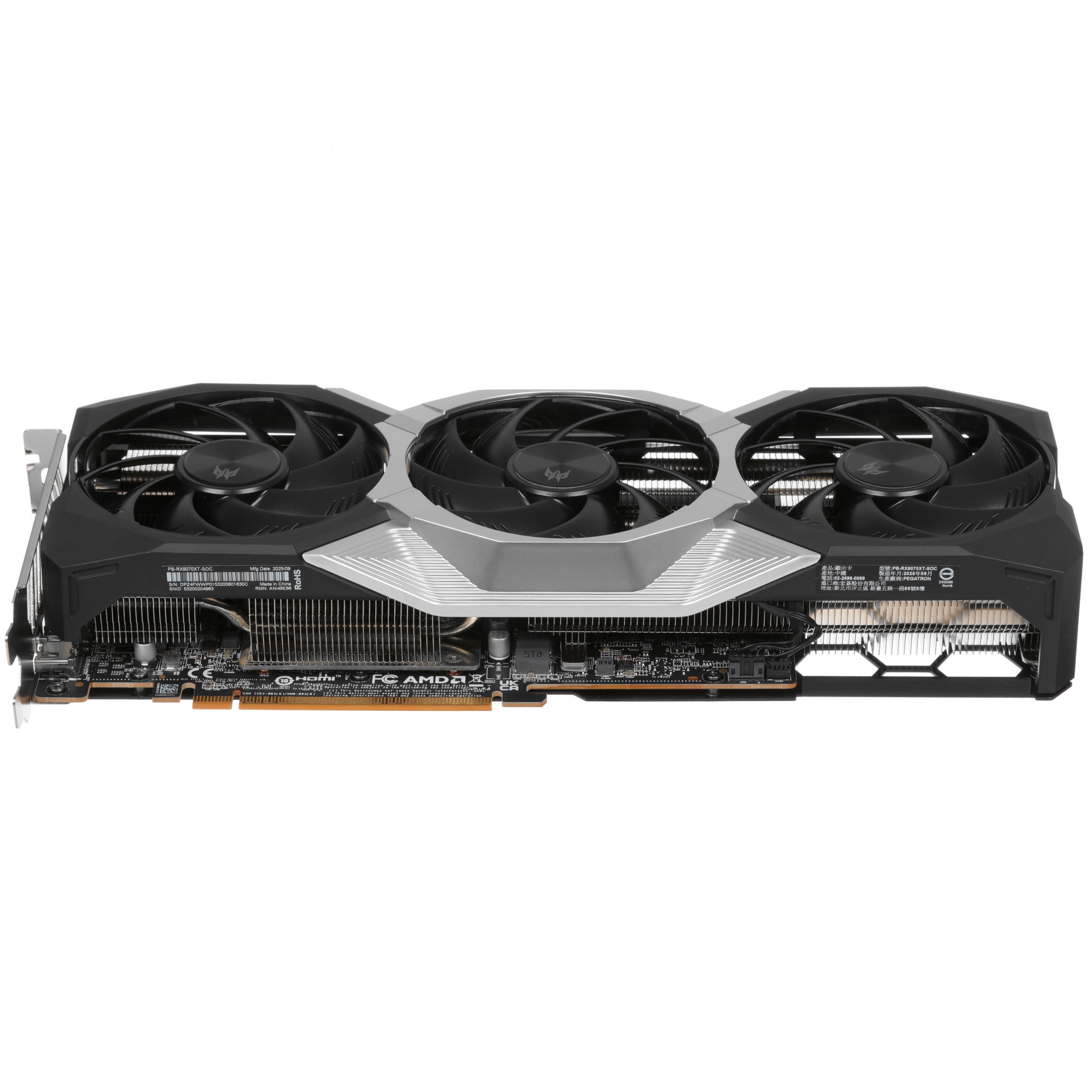 Видеокарта Acer RX9070XT PREDATOR BIFROST OC 16GB GDDR6 256bit 3xDP HDMI 3FAN RTL