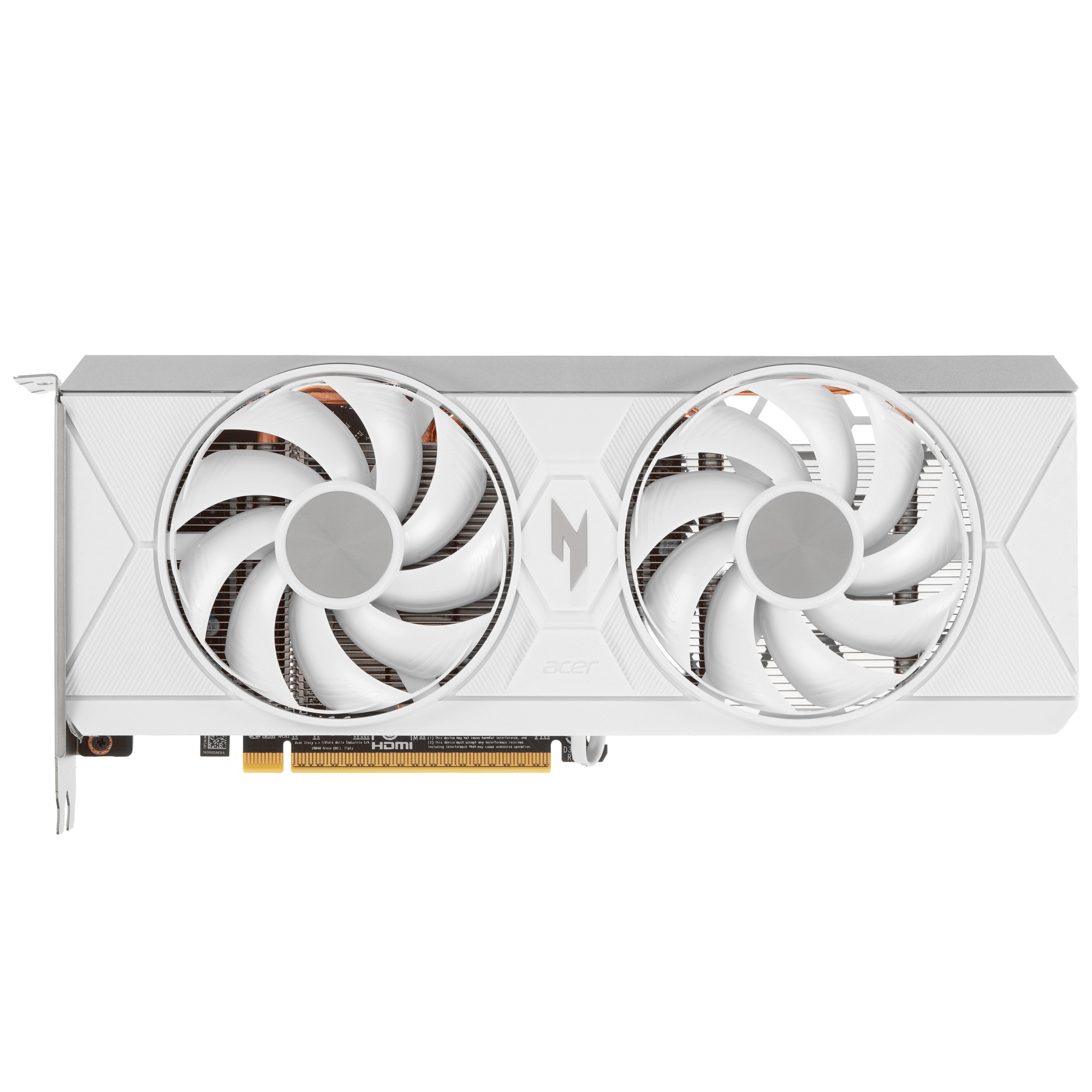 Видеокарта Acer RX9060XT NITRO WHITE OC 8GB GDDR6 128bit 2xDP HDMI 2FAN RTL