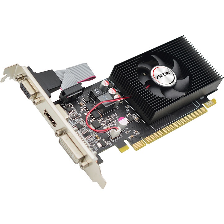 Видеокарта Afox GT730 4GB DDR3 128bit VGA DVI HDMI 1FAN LP RTL