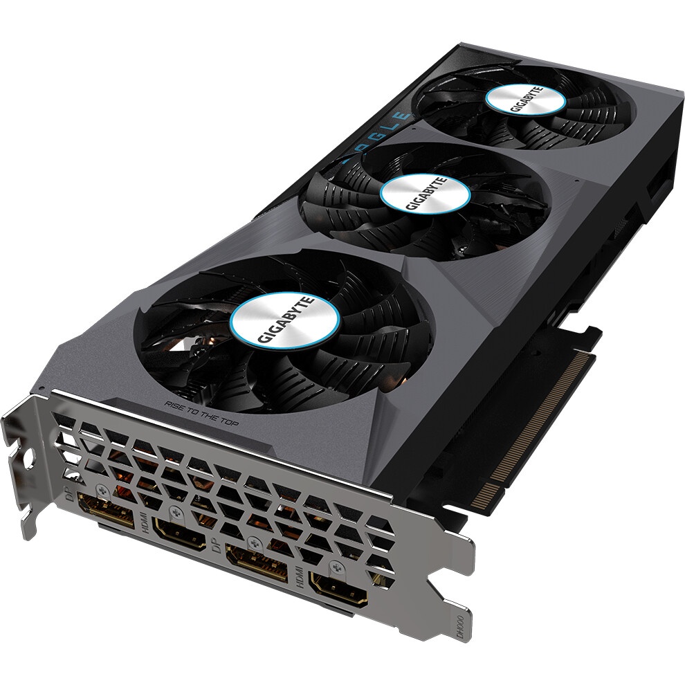 Видеокарта Gigabyte RTX3070 EAGLE OC 8G 2.0 LHR 256 GDDR6 1770/14000 HDMIx2 DPx2 HDCP RTL