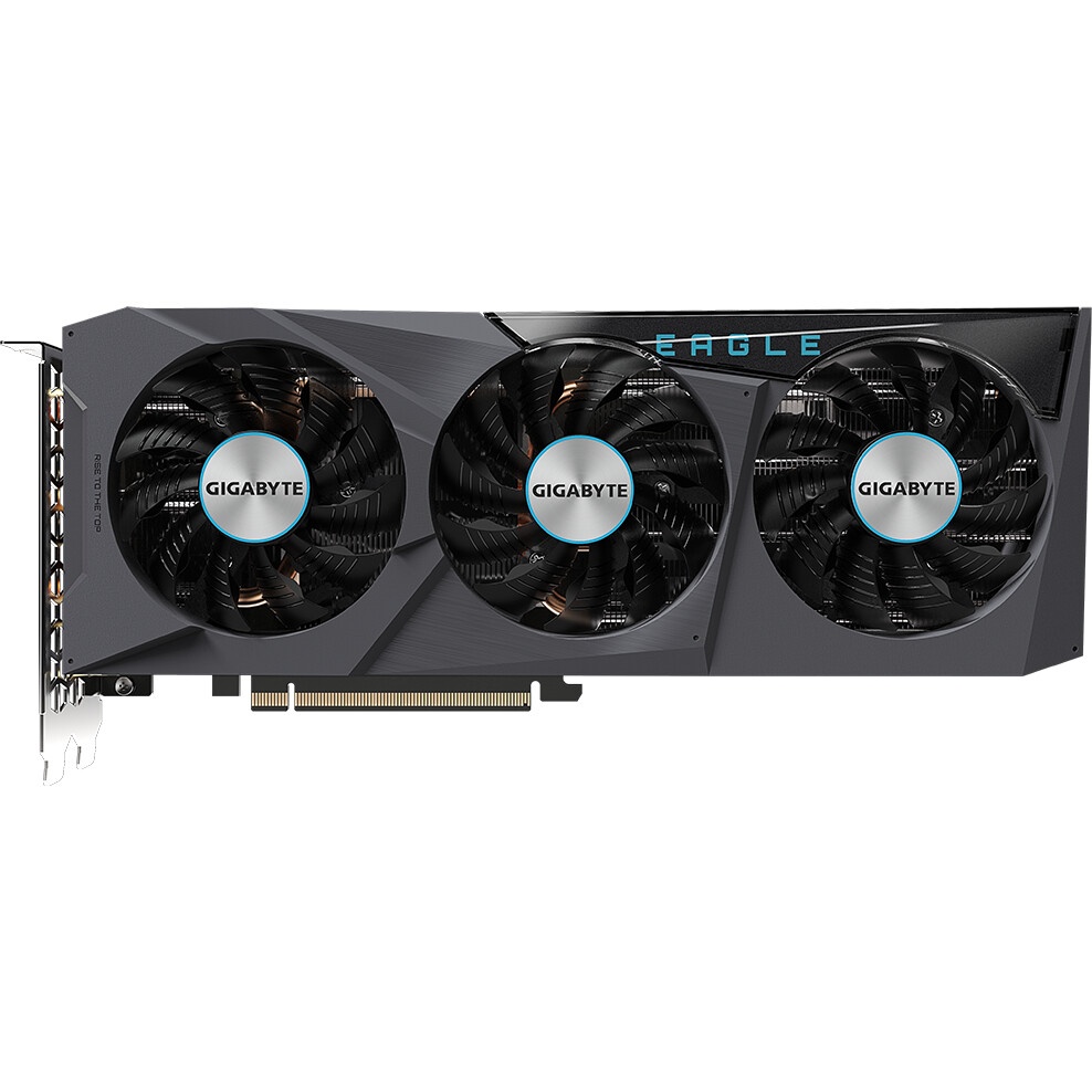 Видеокарта Gigabyte RTX3070 EAGLE OC 8G 2.0 LHR 256 GDDR6 1770/14000 HDMIx2 DPx2 HDCP RTL
