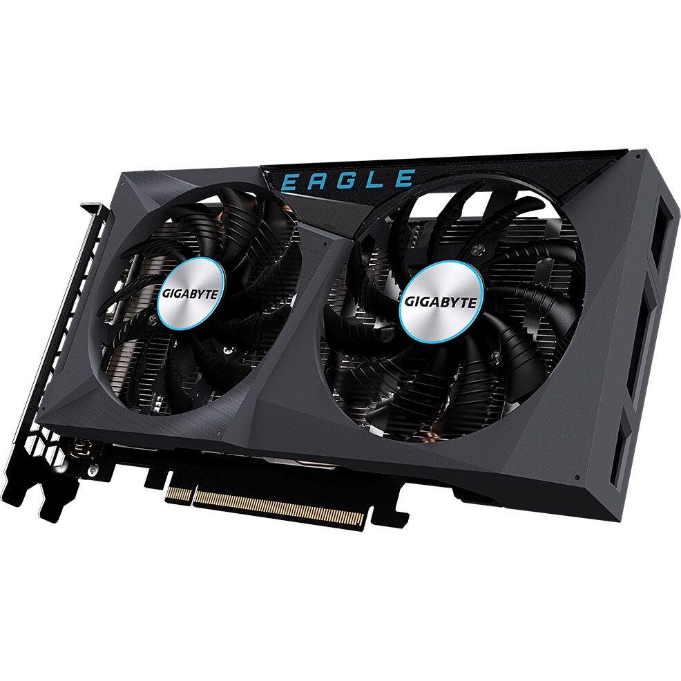 Видеокарта Gigabyte GV-N3050EAGLE OC-8GD PCI-E 4.0 128bit GDDR6 1792/14000 HDMIx2 DPx2 HDCP Ret