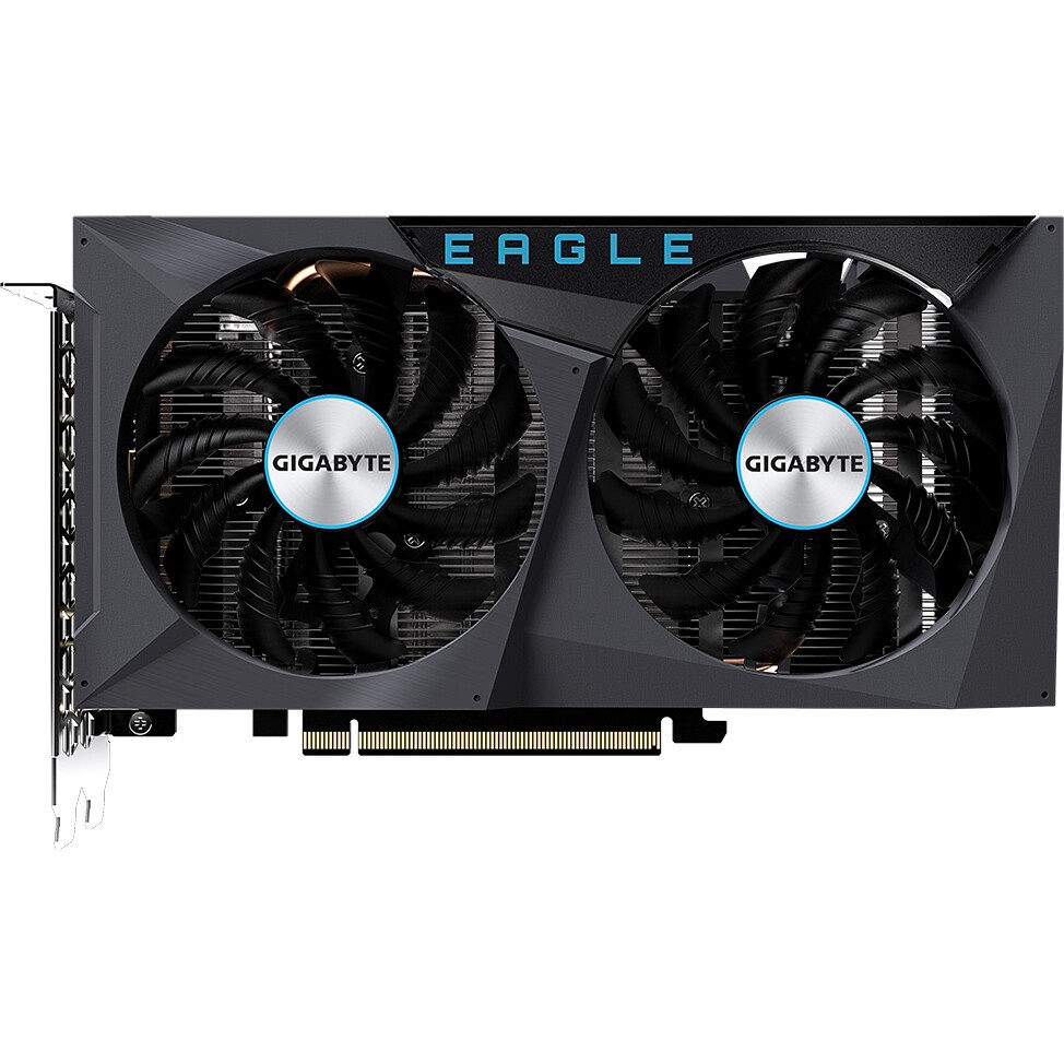Видеокарта Gigabyte GV-N3050EAGLE OC-8GD PCI-E 4.0 128bit GDDR6 1792/14000 HDMIx2 DPx2 HDCP Ret