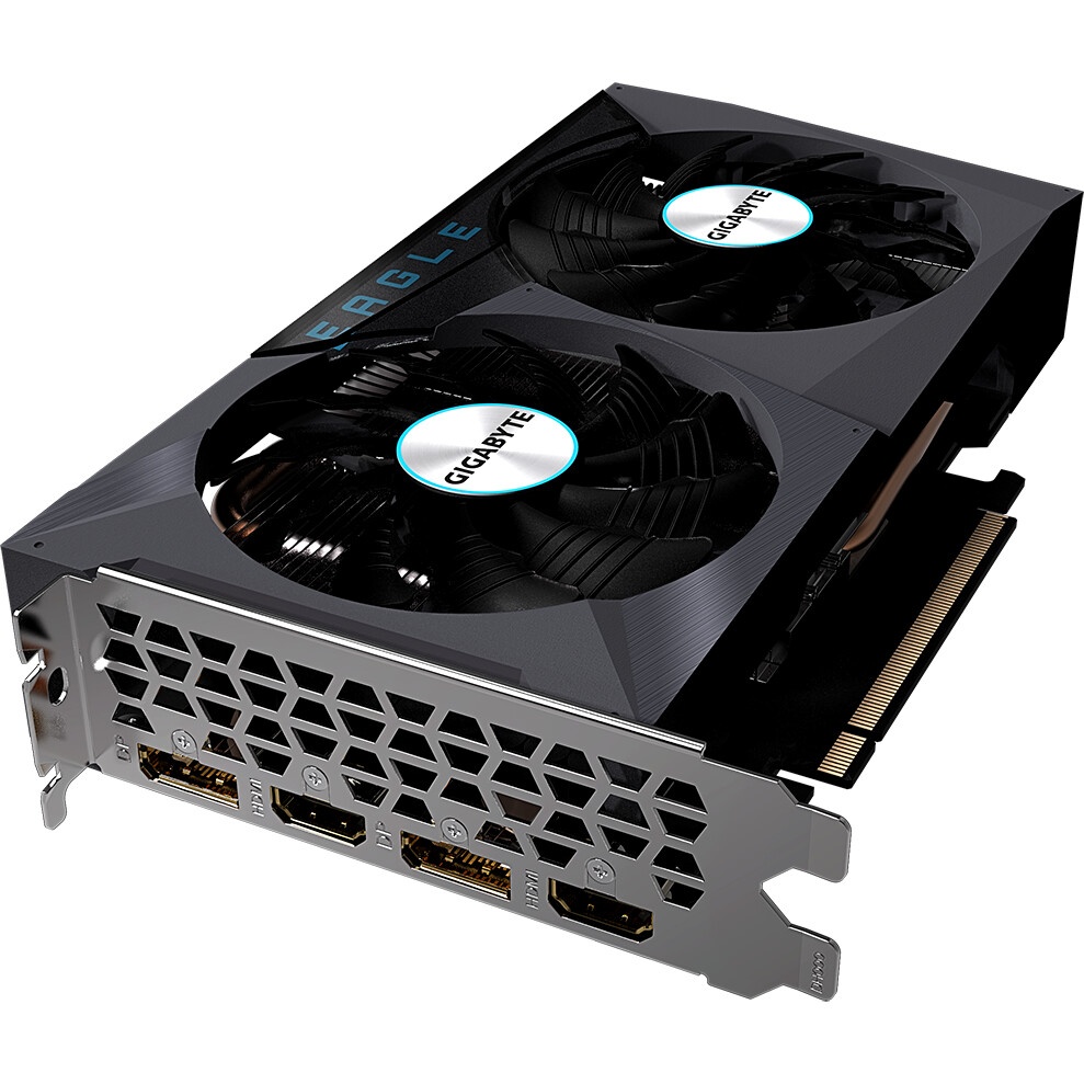 Видеокарта Gigabyte GV-N3050EAGLE OC-8GD PCI-E 4.0 128bit GDDR6 1792/14000 HDMIx2 DPx2 HDCP Ret