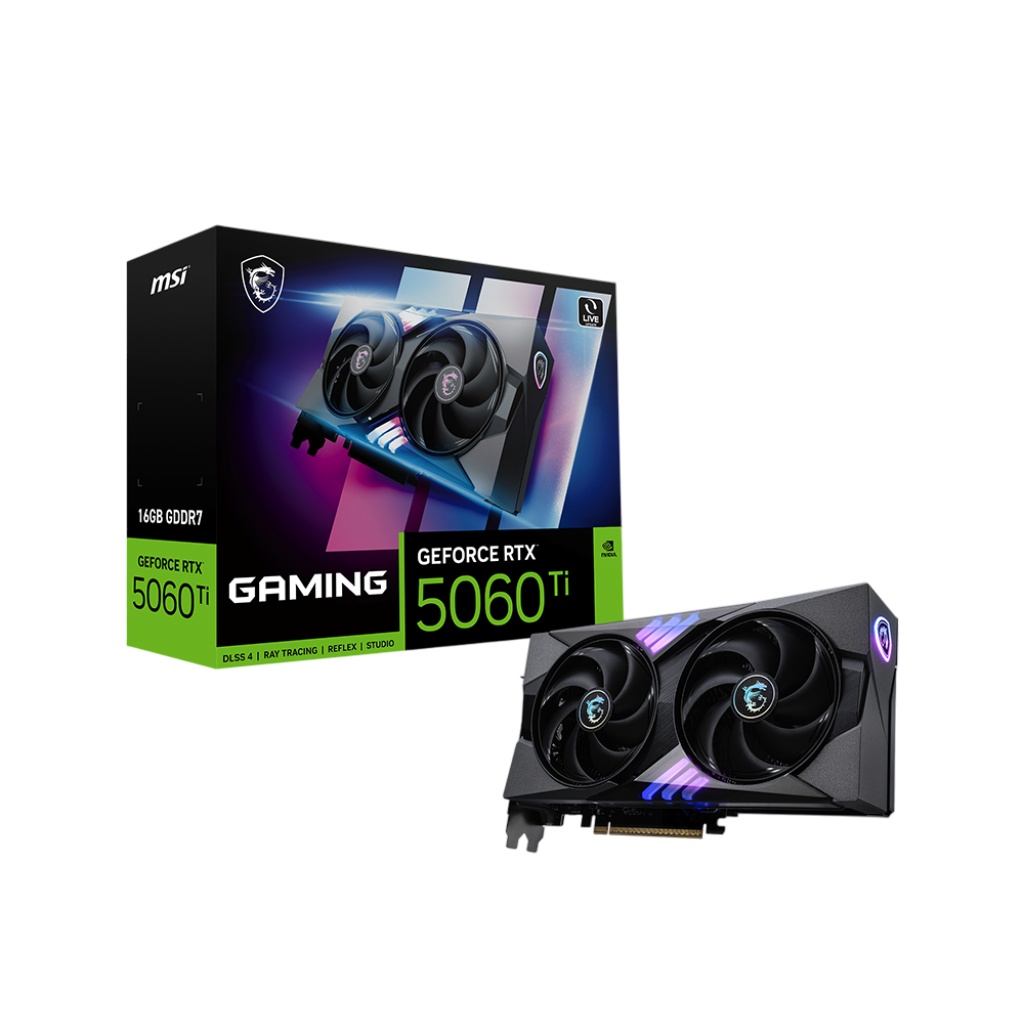 Видеокарта MSI GeForce RTX 5060 Ti 16G GAMING